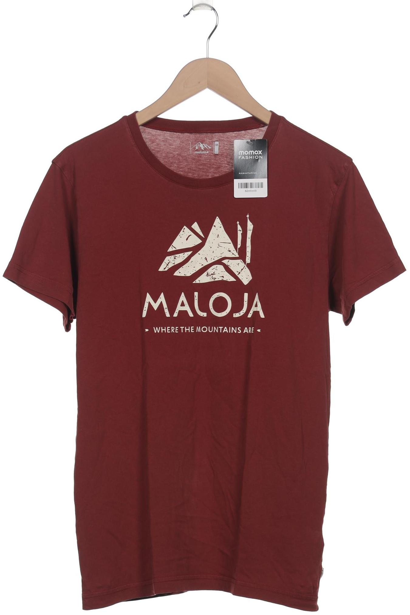 

Maloja Herren T-Shirt, bordeaux, Gr. 48