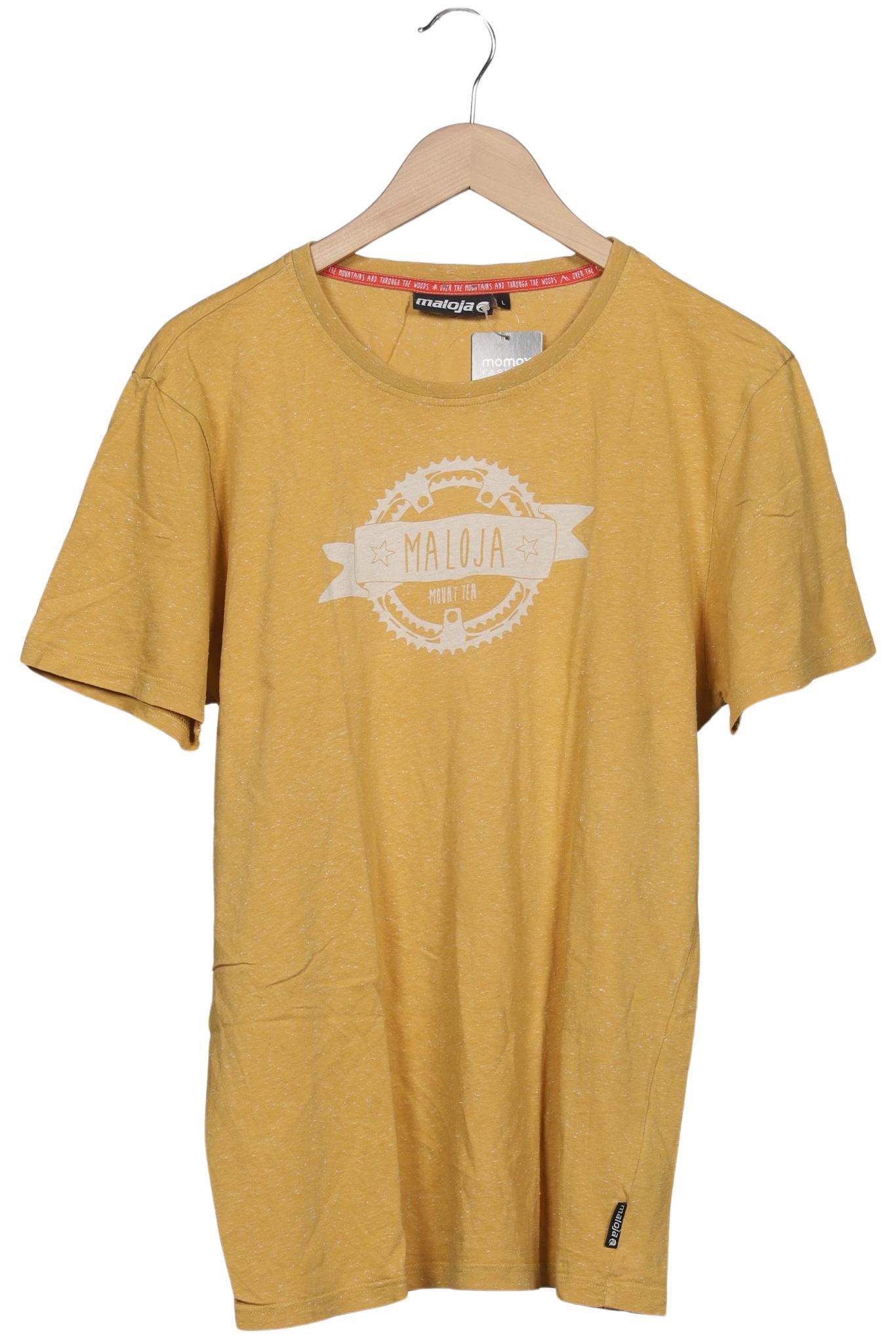 Thumbnail - Maloja Herren T-Shirt, gelb, Gr. 52