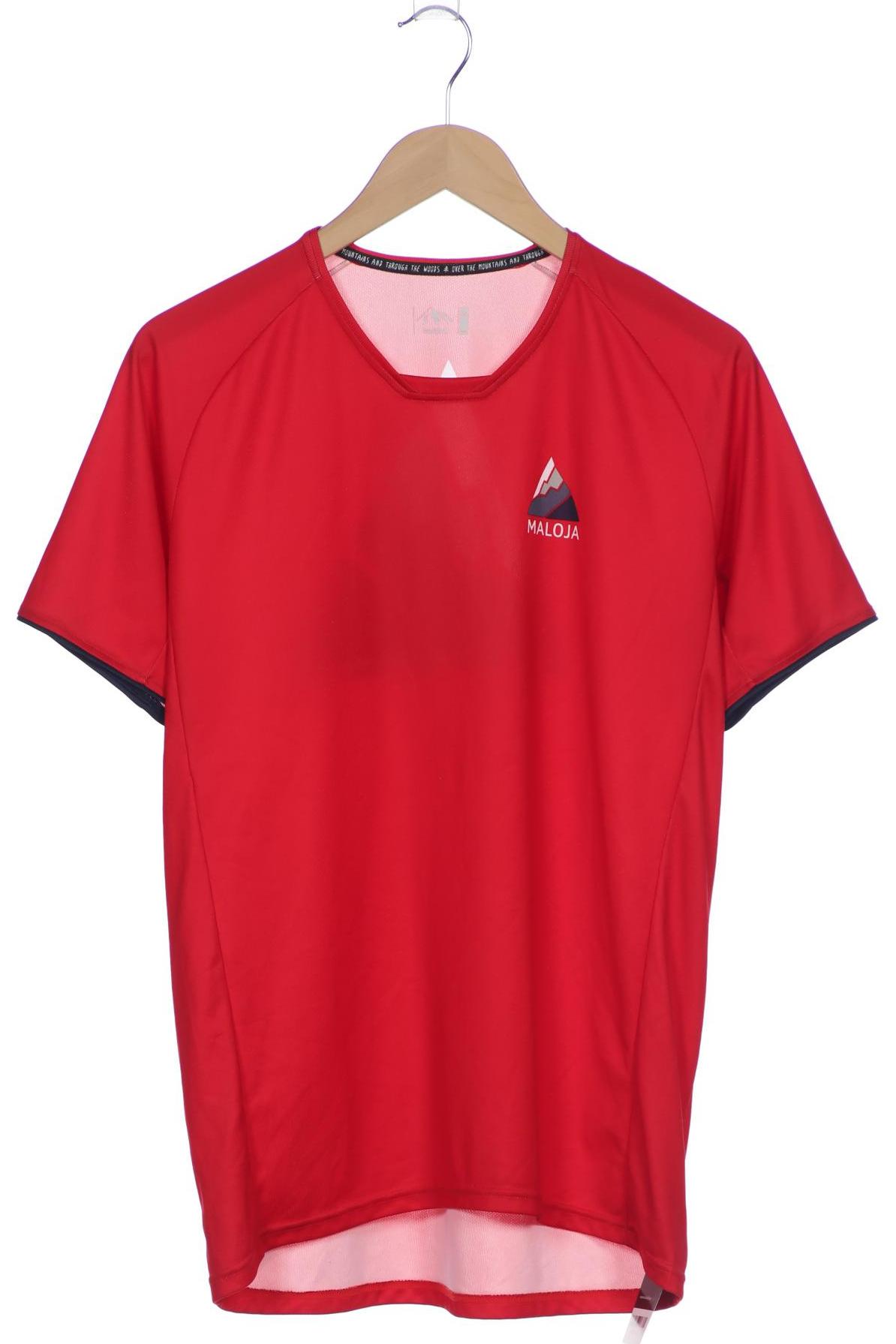 

Maloja Herren T-Shirt, rot, Gr. 48