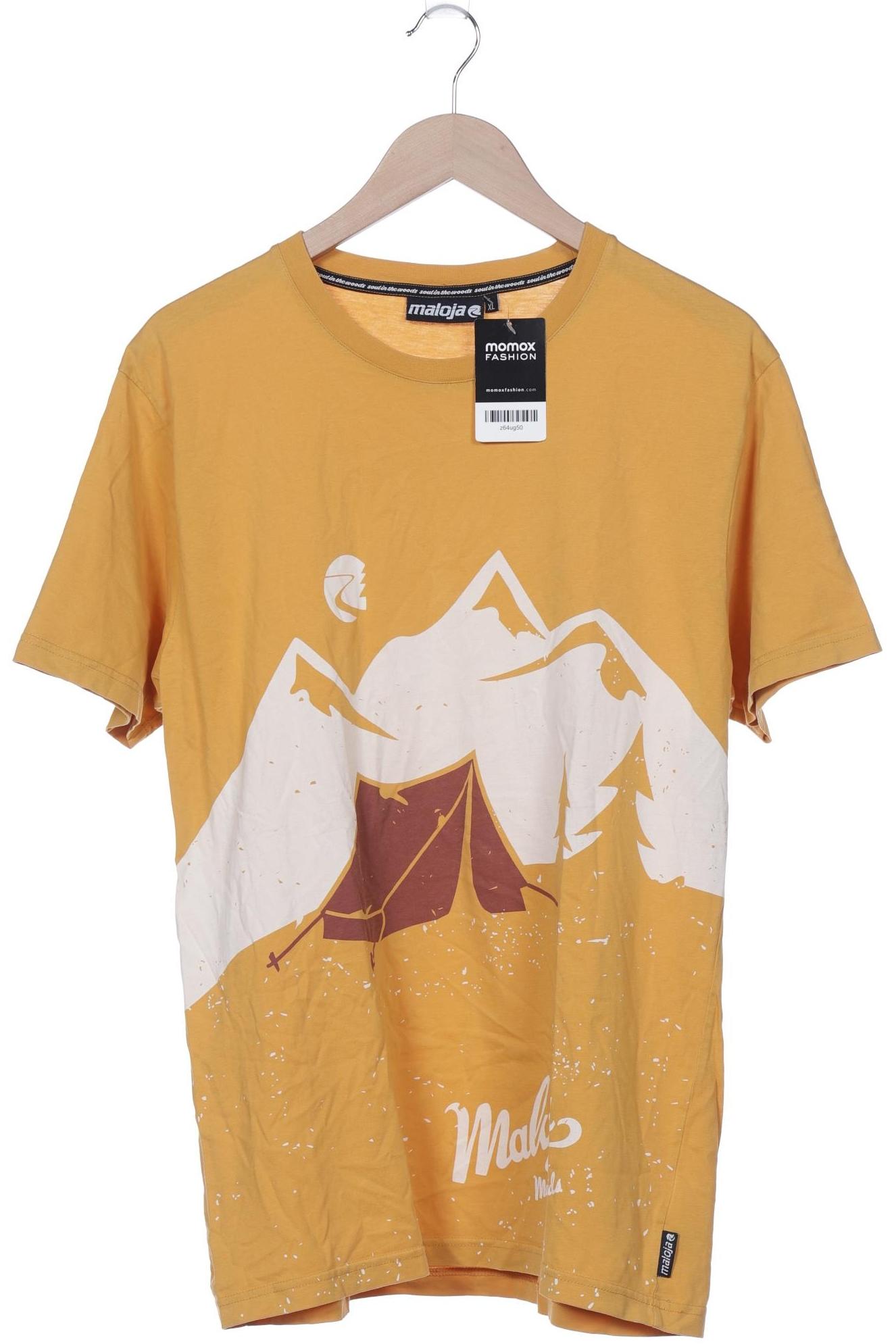 

Maloja Herren T-Shirt, orange, Gr. 54