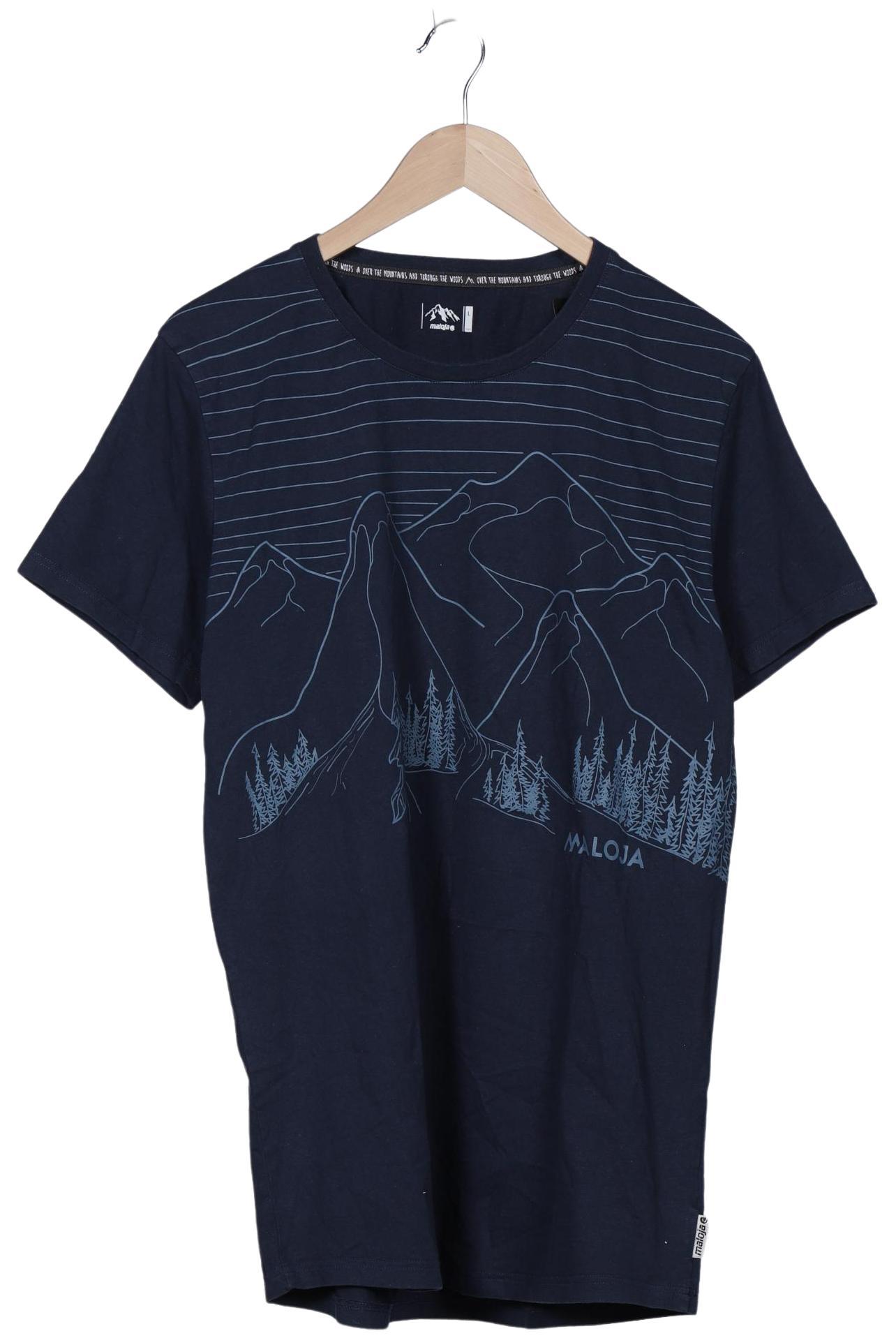 

Maloja Herren T-Shirt, marineblau, Gr. 52