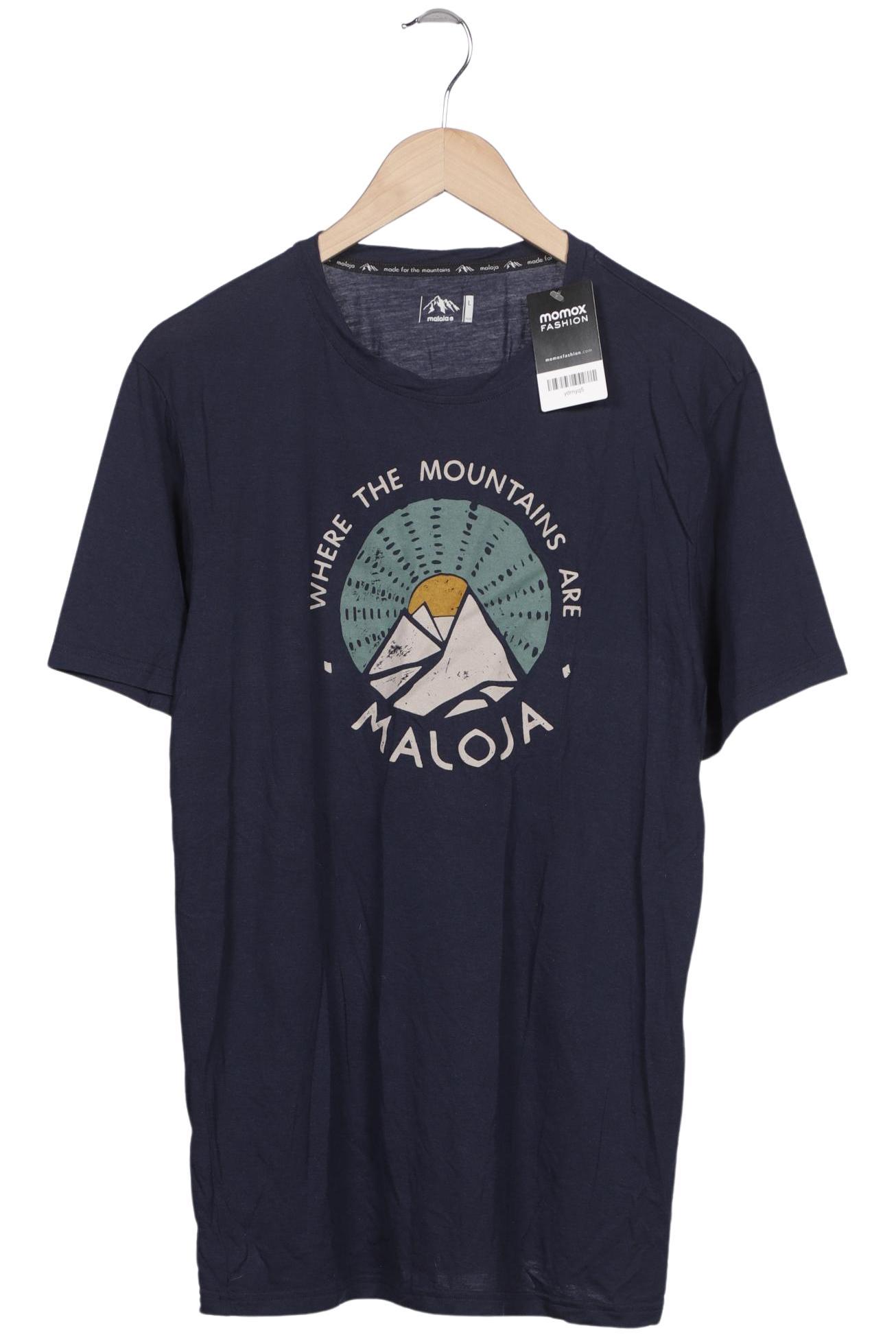 

Maloja Herren T-Shirt, marineblau, Gr. 52