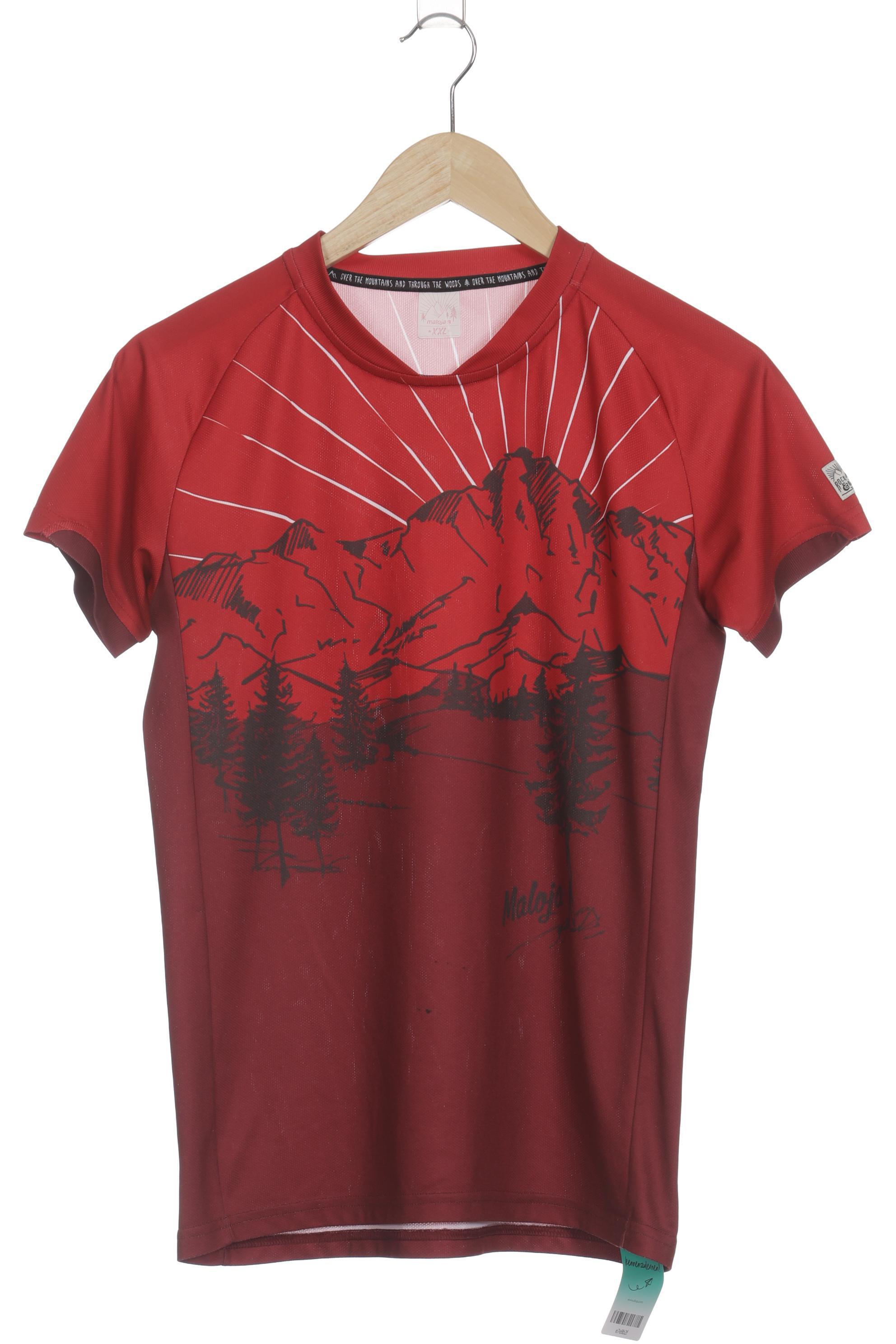 

Maloja Herren T-Shirt, rot, Gr.