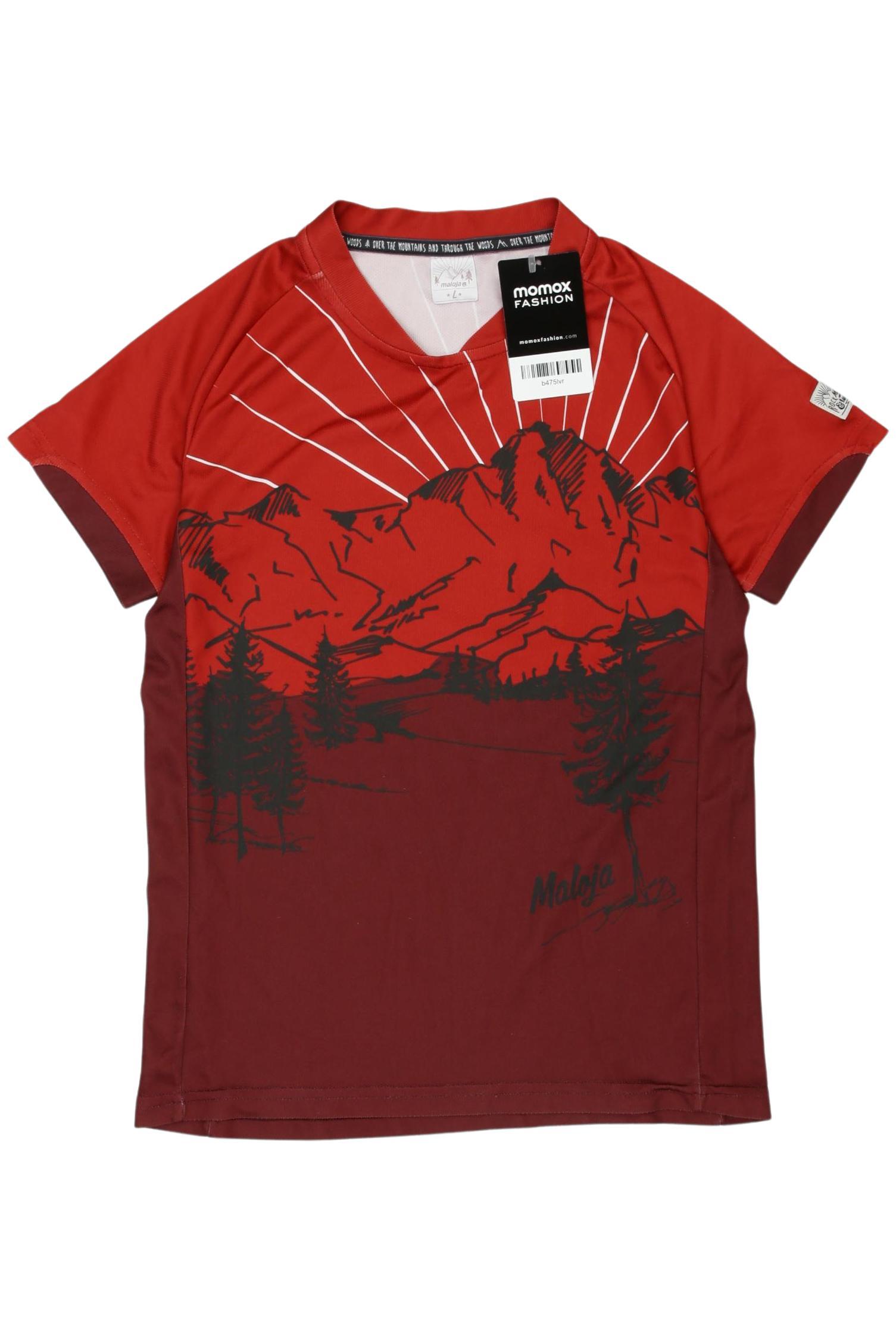

Maloja Herren T-Shirt, rot, Gr. 158