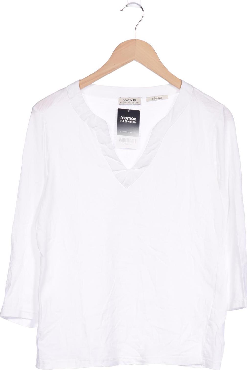 

MALVIN Damen Langarmshirt, weiß