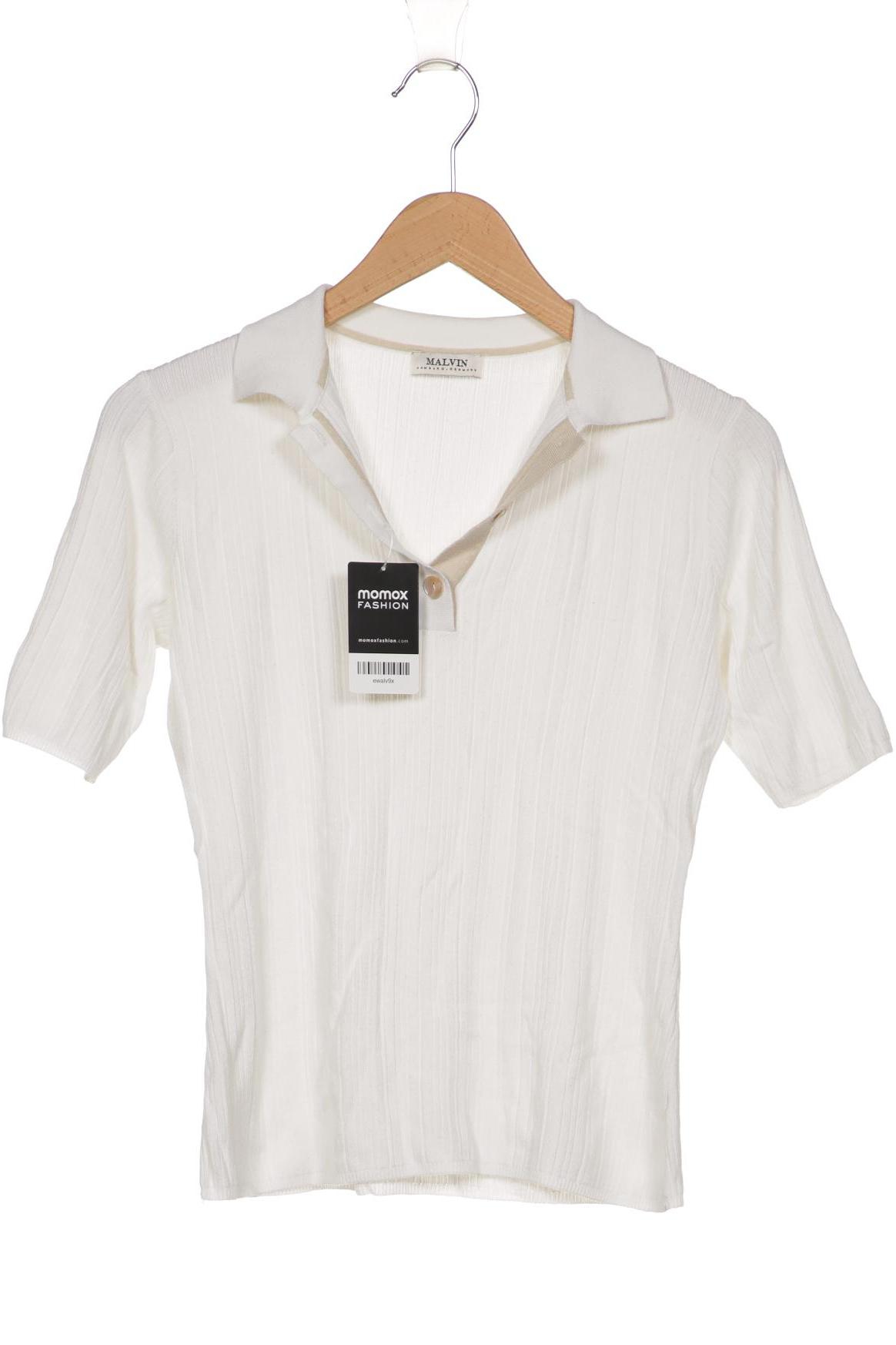 

MALVIN Damen Poloshirt, weiß