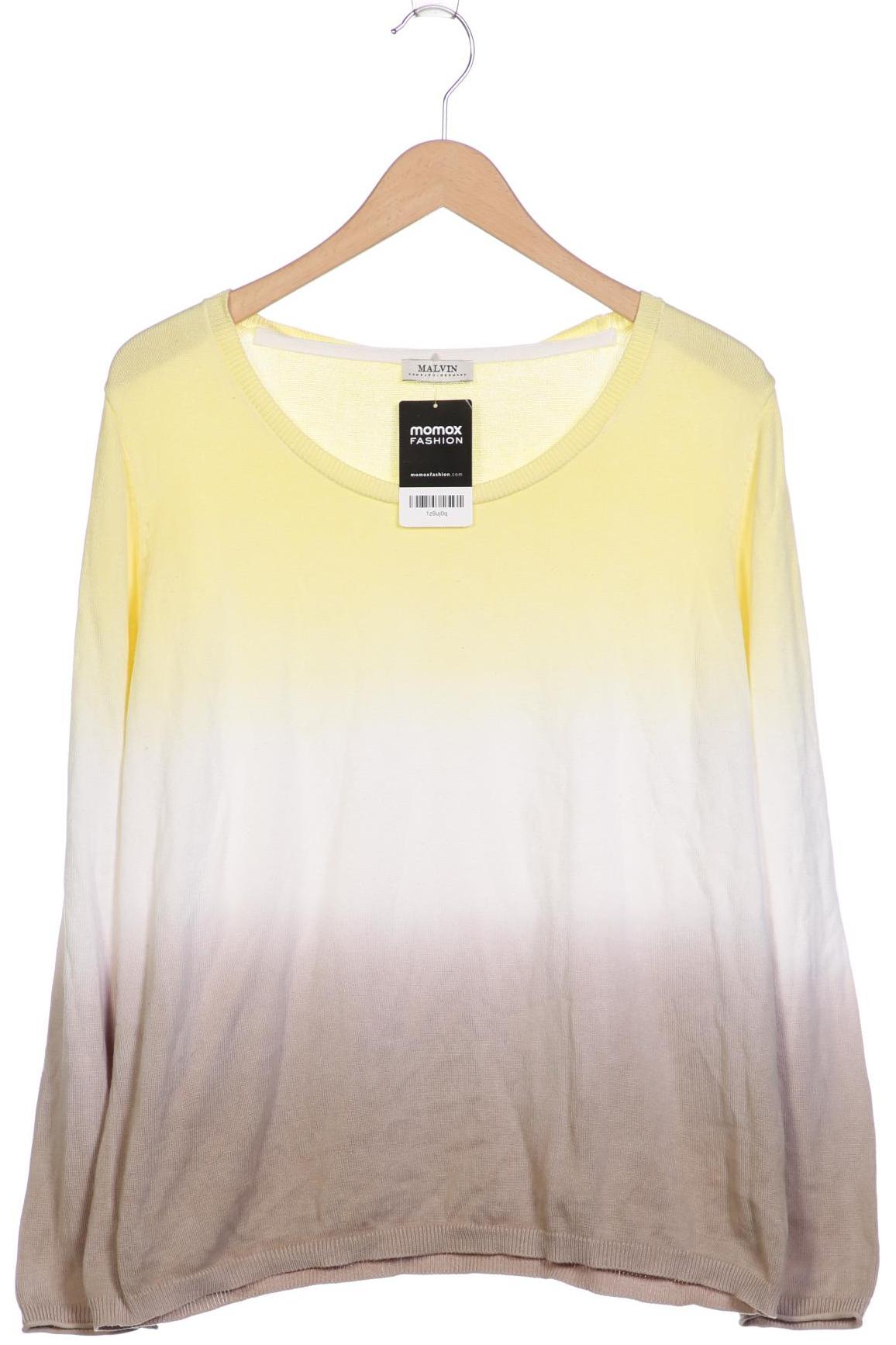

MALVIN Damen Pullover, gelb