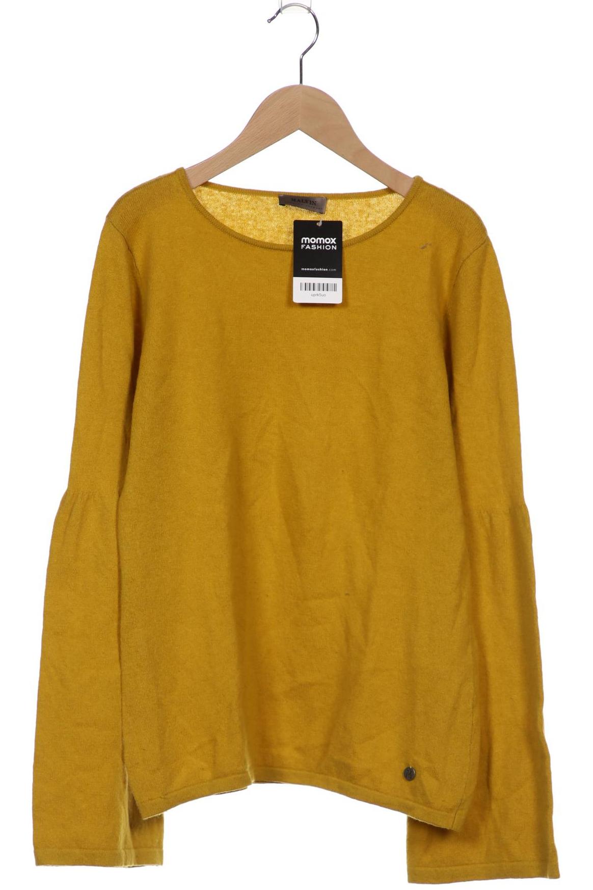 

MALVIN Damen Pullover, gelb