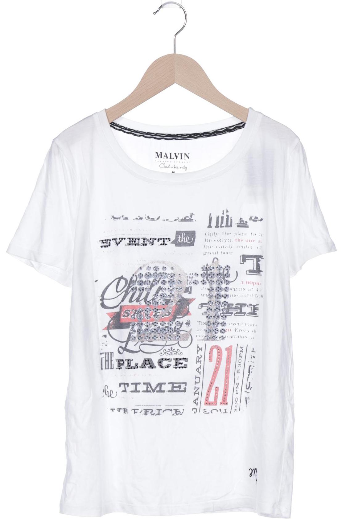 

Malvin Damen T-Shirt, weiß, Gr. 42