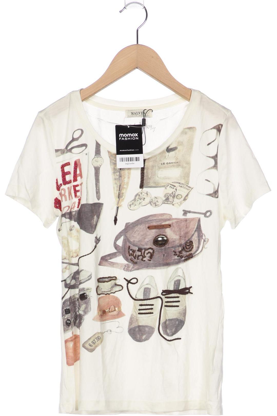 

MALVIN Damen T-Shirt, cremeweiß