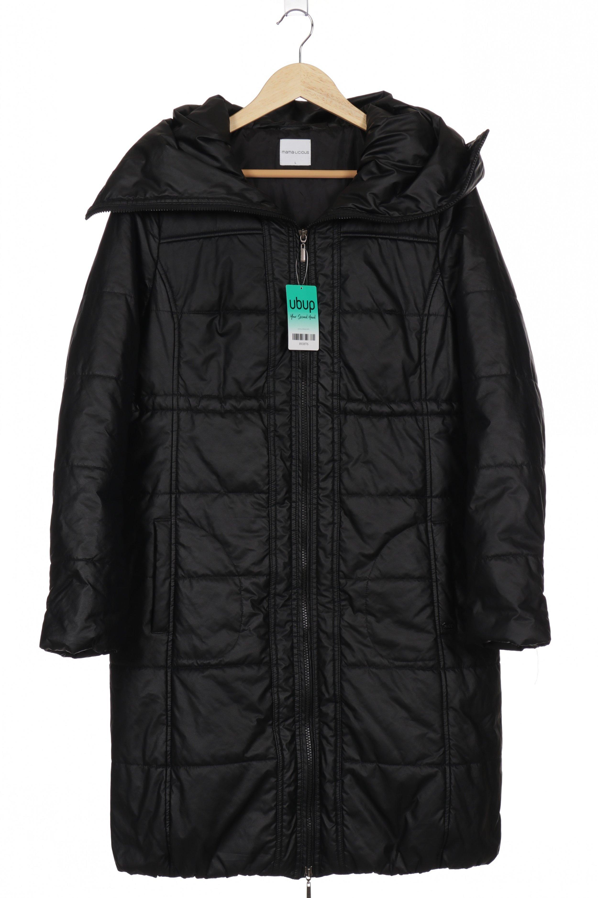 

Mama Licious Damen Mantel, schwarz, Gr.