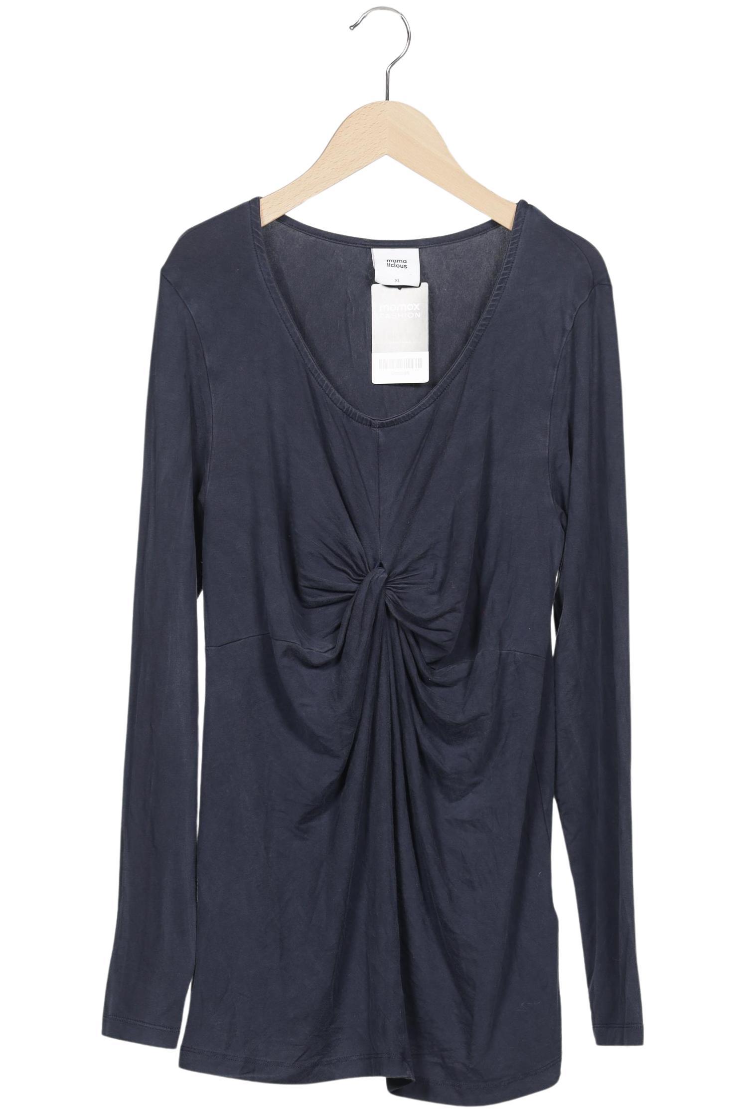 

Mama Licious Damen Langarmshirt, marineblau, Gr. 44