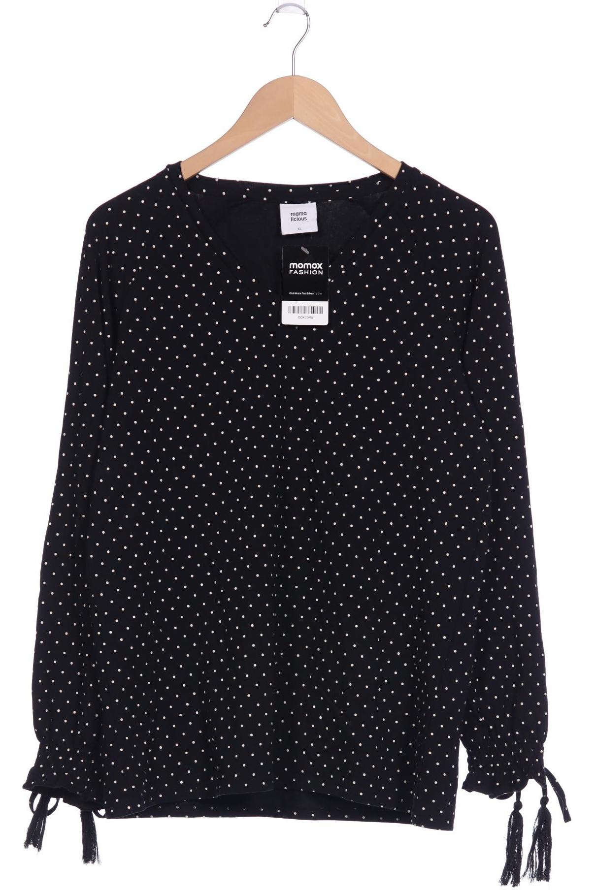 

Mama Licious Damen Langarmshirt, schwarz