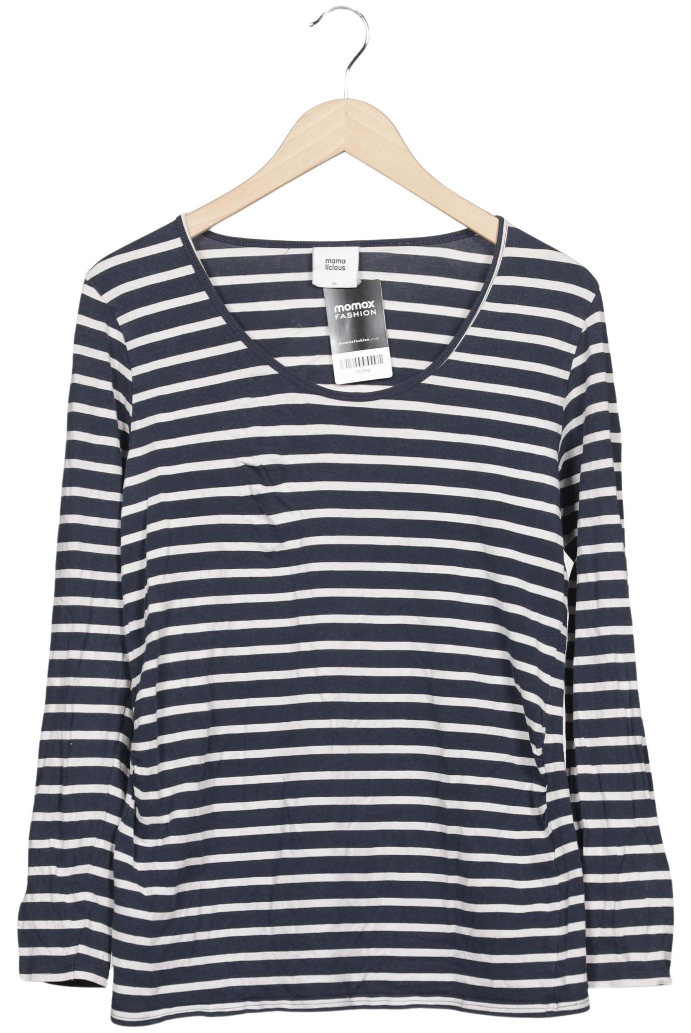 

Mama Licious Damen Langarmshirt, mehrfarbig, Gr. 44