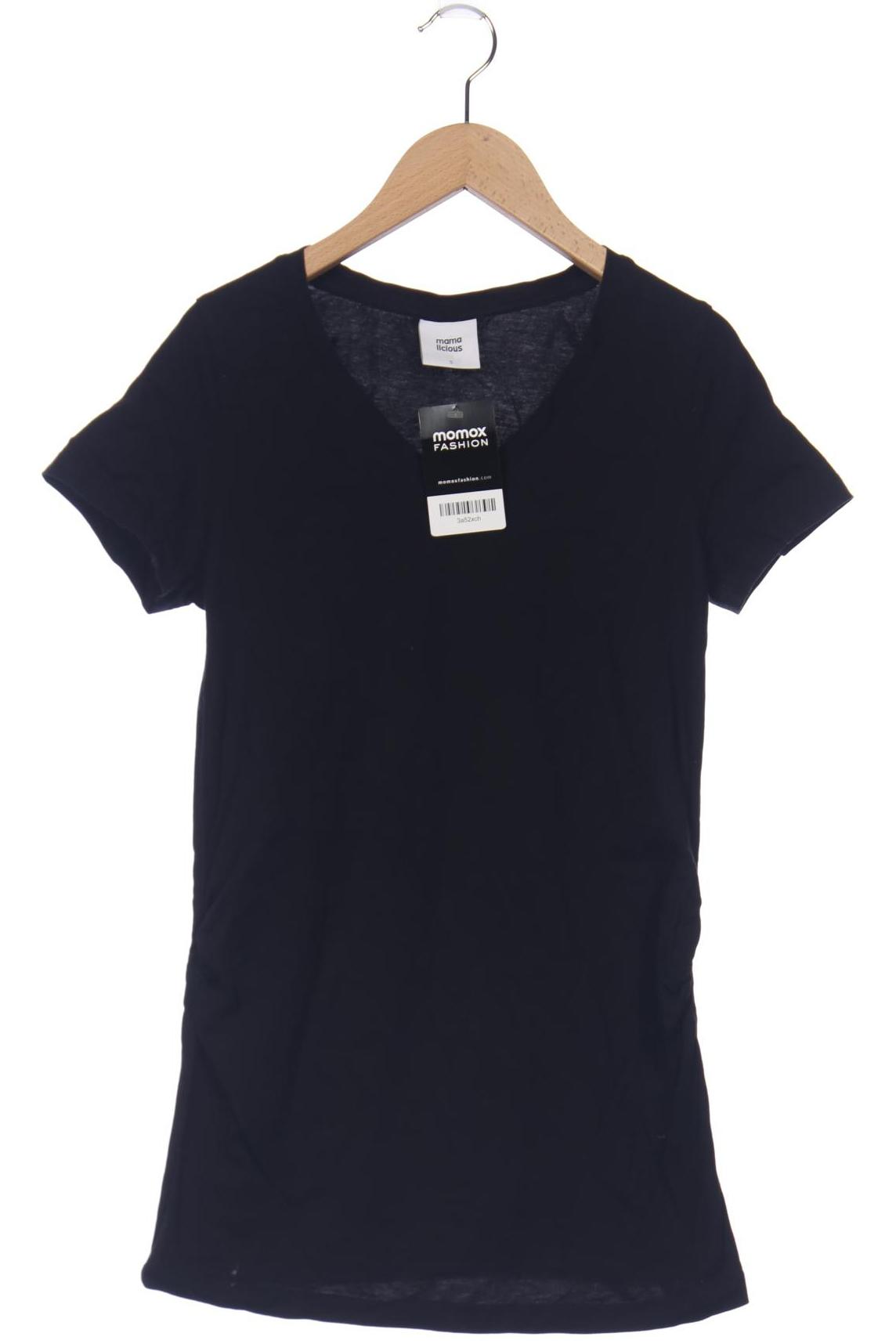 

Mama Licious Damen T-Shirt, schwarz