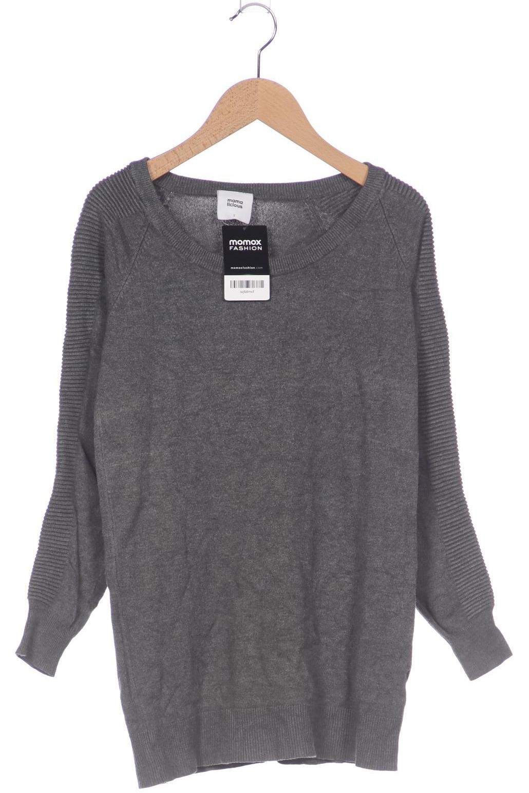 

Mama Licious Damen Pullover, grau, Gr. 36