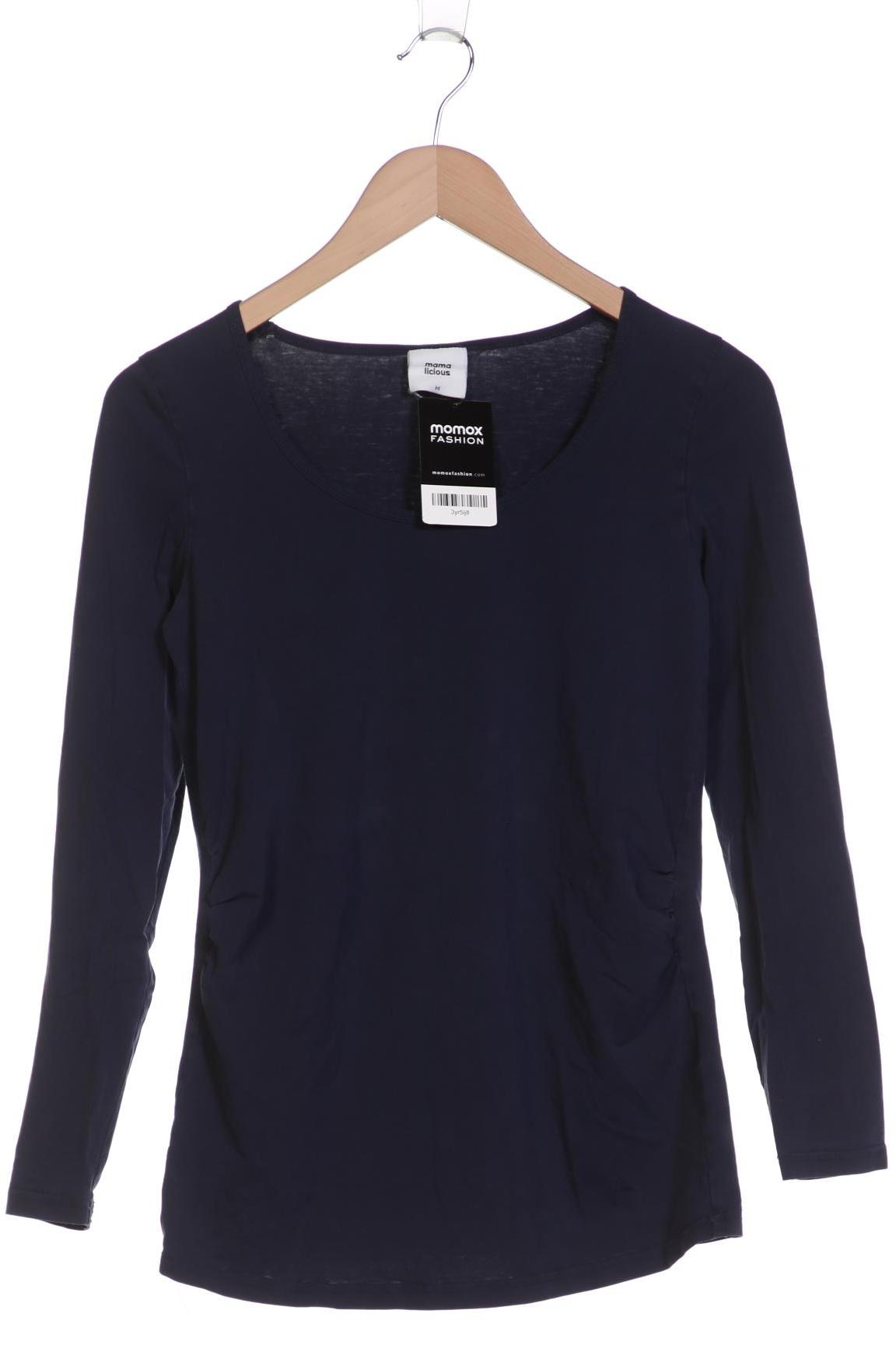 

Mama Licious Damen Langarmshirt, marineblau, Gr. 38
