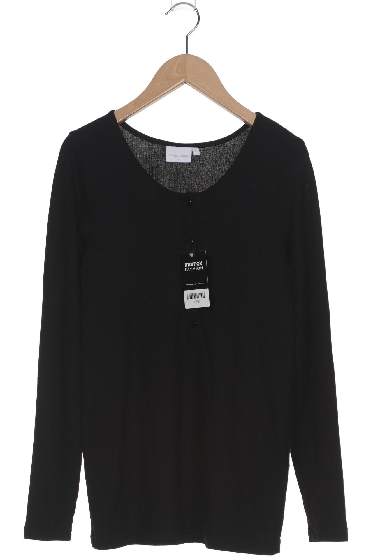 

Mama Licious Damen Langarmshirt, schwarz, Gr. 36