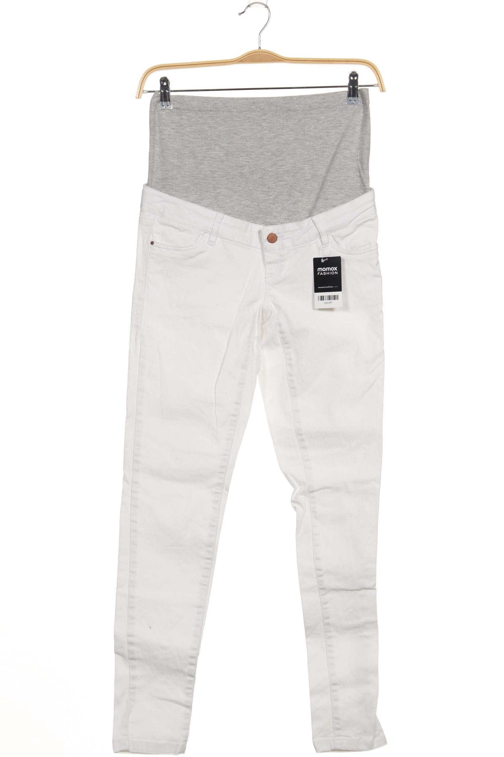 

Mama Licious Damen Jeans, weiß, Gr. 27