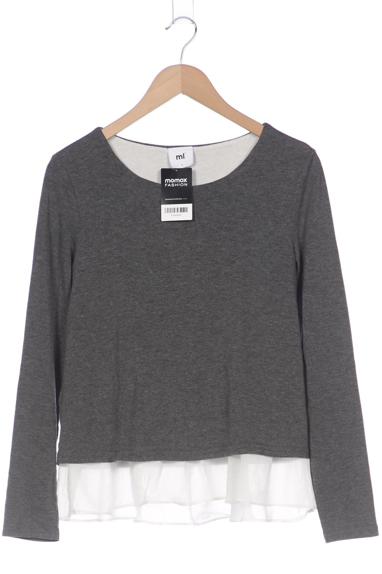 

Mama Licious Damen Langarmshirt, grau, Gr. 36