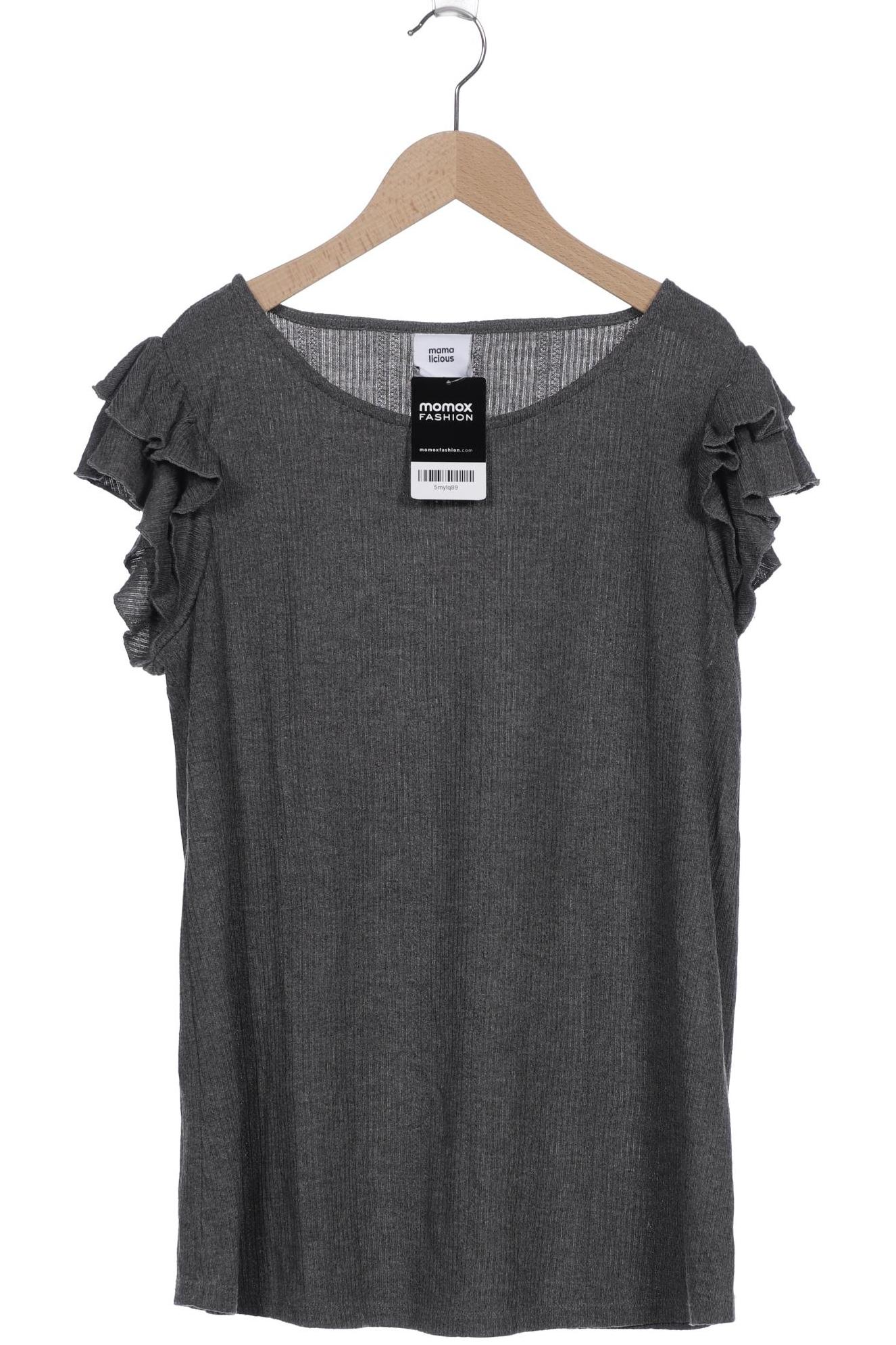 

Mama Licious Damen T-Shirt, grau