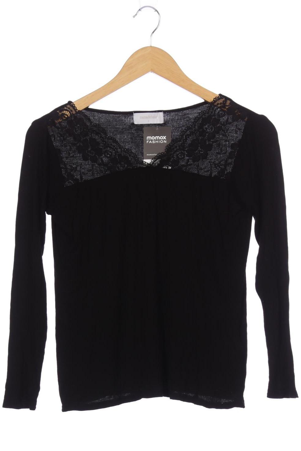 

Mama Licious Damen Langarmshirt, schwarz, Gr. 36
