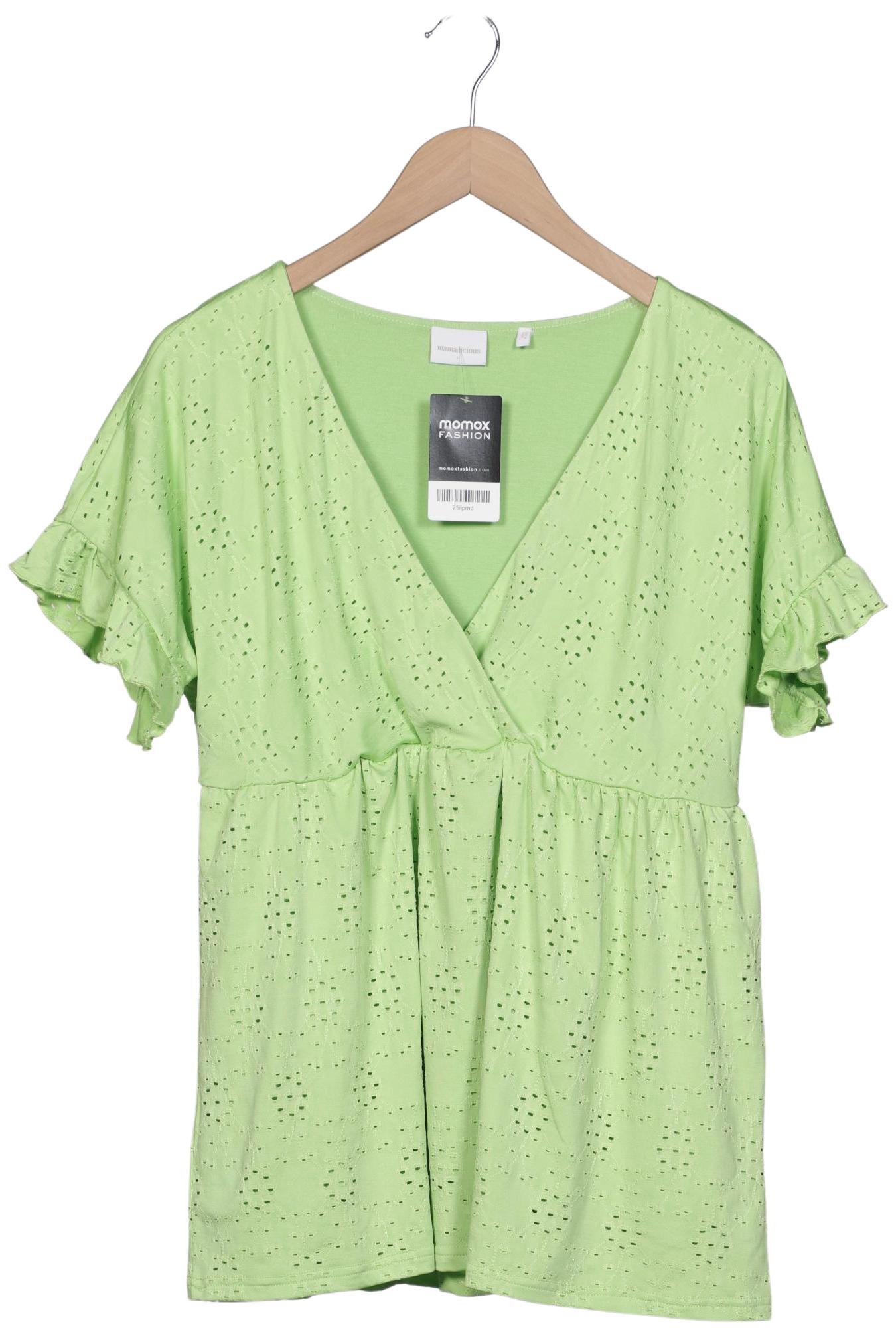 

Mama Licious Damen T-Shirt, grün, Gr. 42