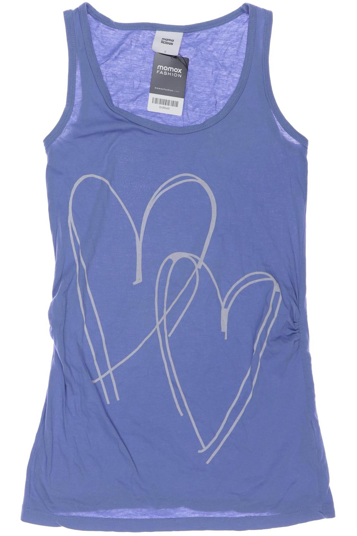 

Mama Licious Damen Top, blau, Gr. 36