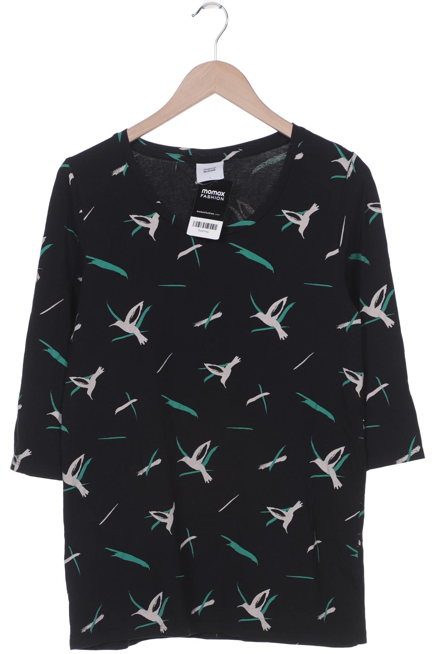 

Mama Licious Damen Langarmshirt, schwarz