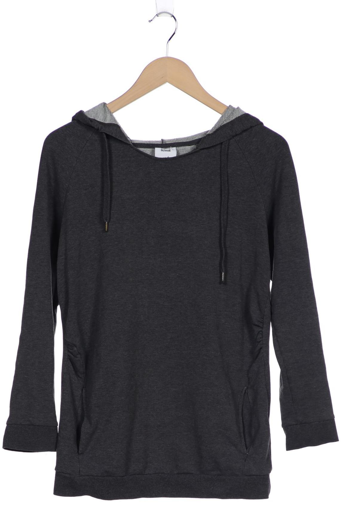 

Mama Licious Damen Kapuzenpullover, grau, Gr. 42