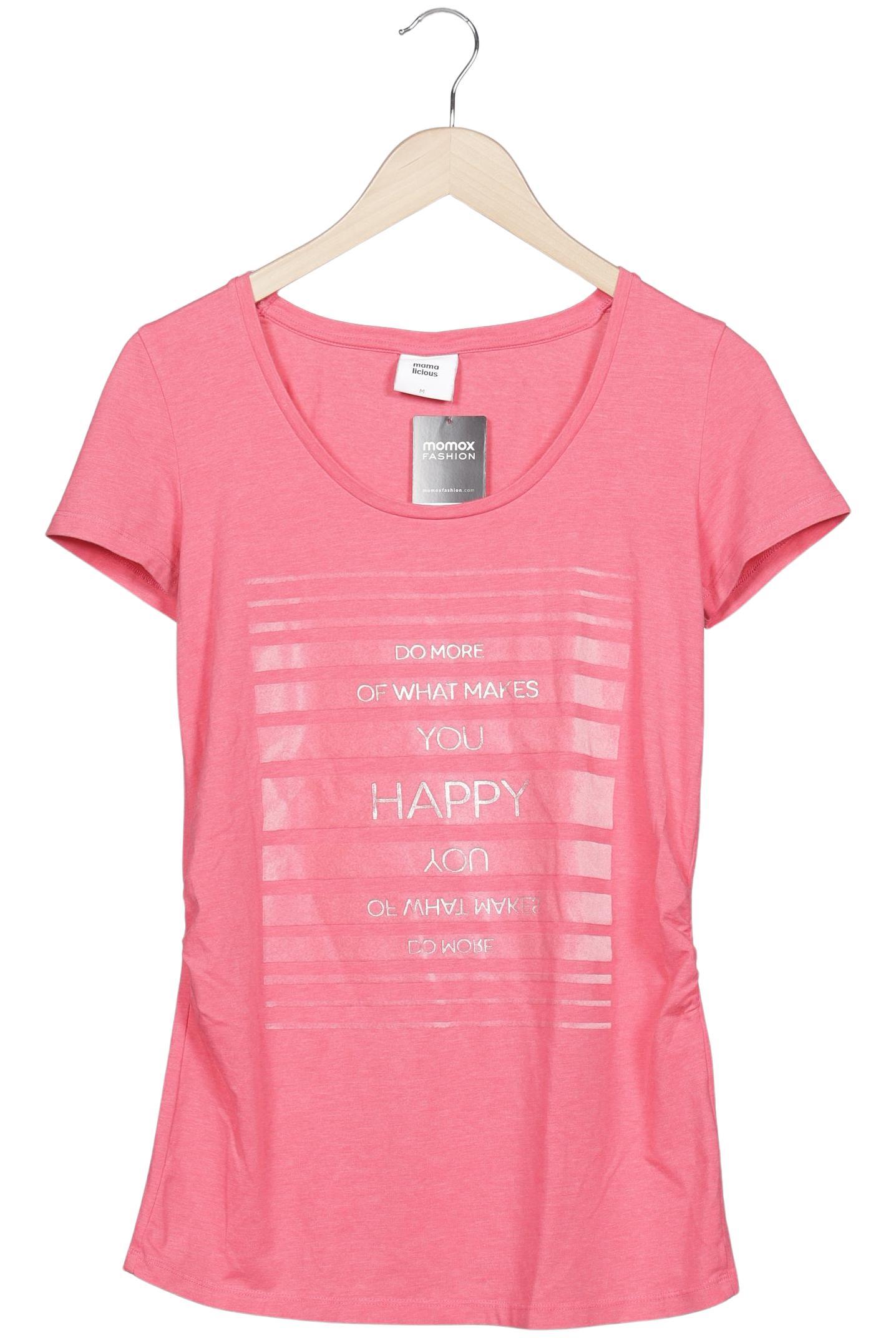 

Mama Licious Damen T-Shirt, pink, Gr. 38