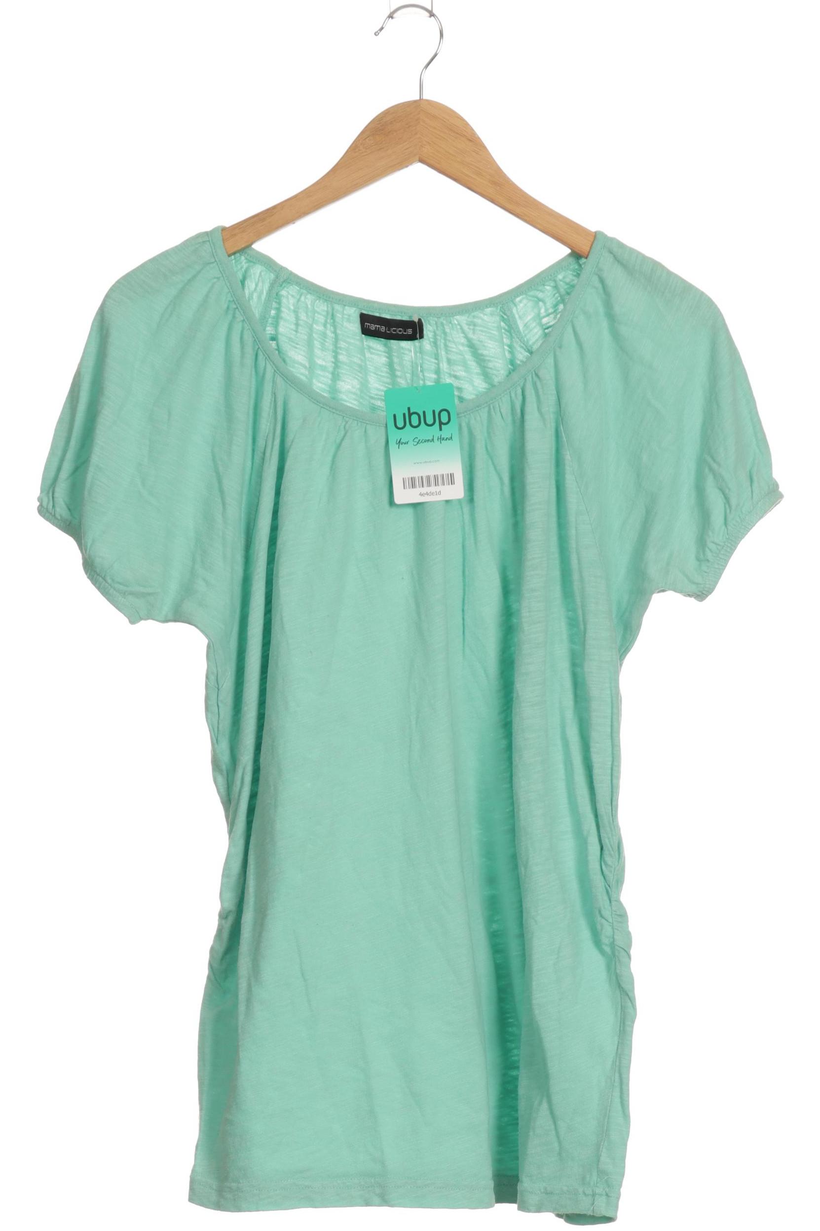 

Mama Licious Damen T-Shirt, türkis, Gr. 36