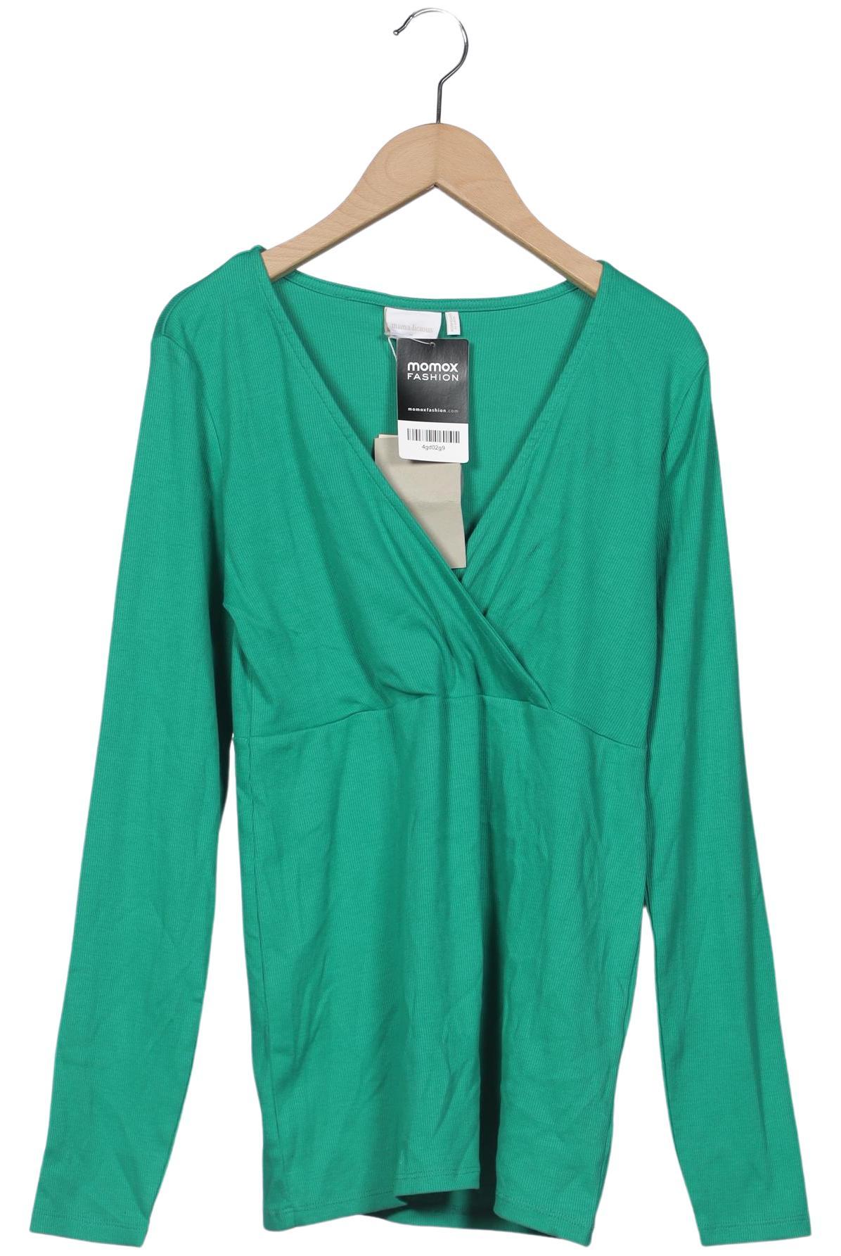 

Mama Licious Damen Langarmshirt, grün, Gr. 38