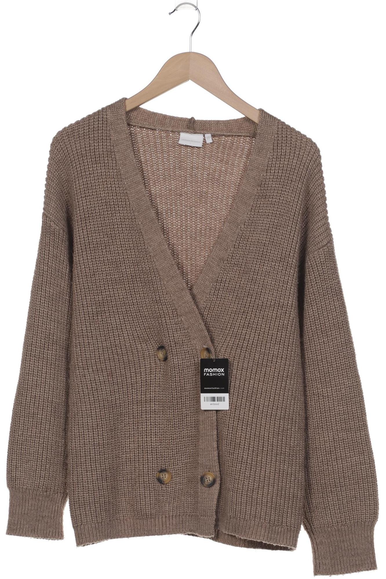 

Mama Licious Damen Strickjacke, beige, Gr. 42