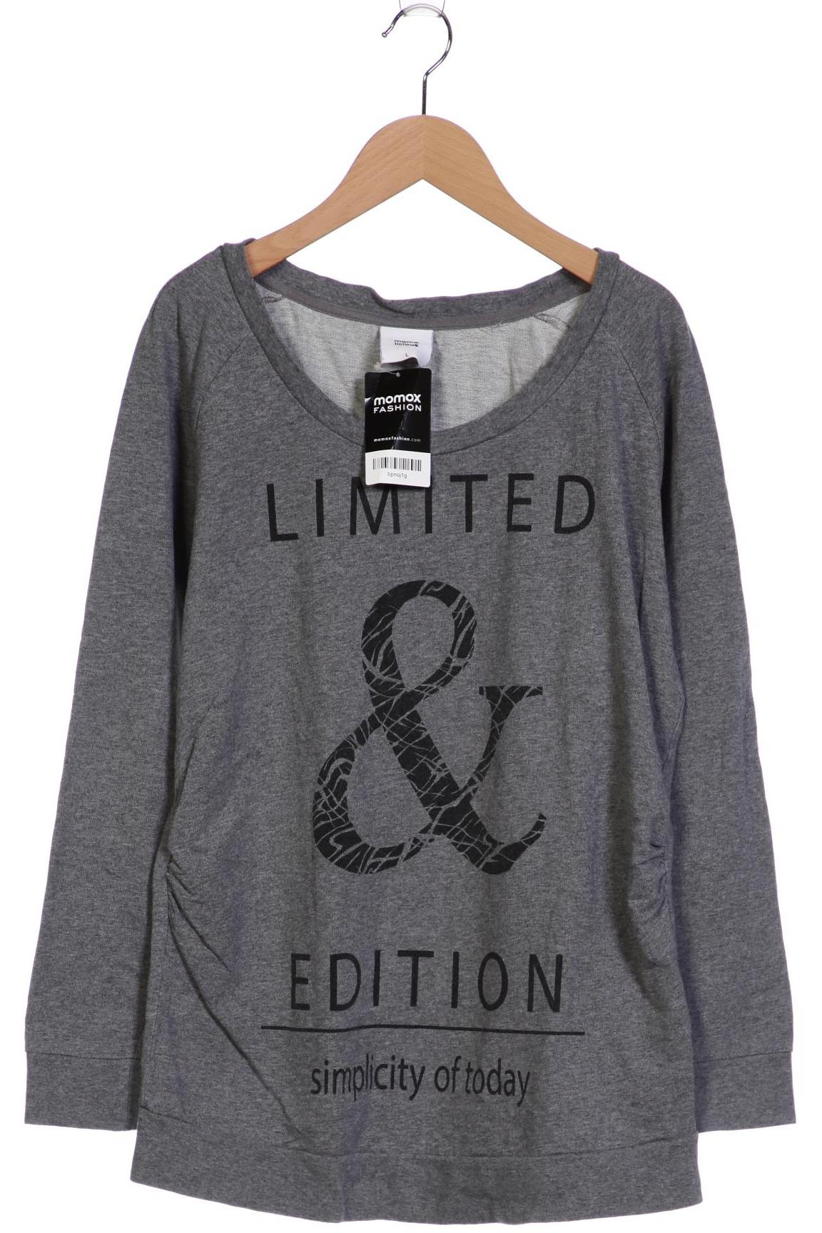 

Mama Licious Damen Sweatshirt, grau