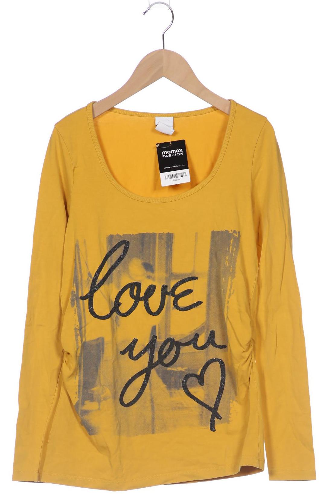 

Mama Licious Damen Langarmshirt, gelb, Gr. 36