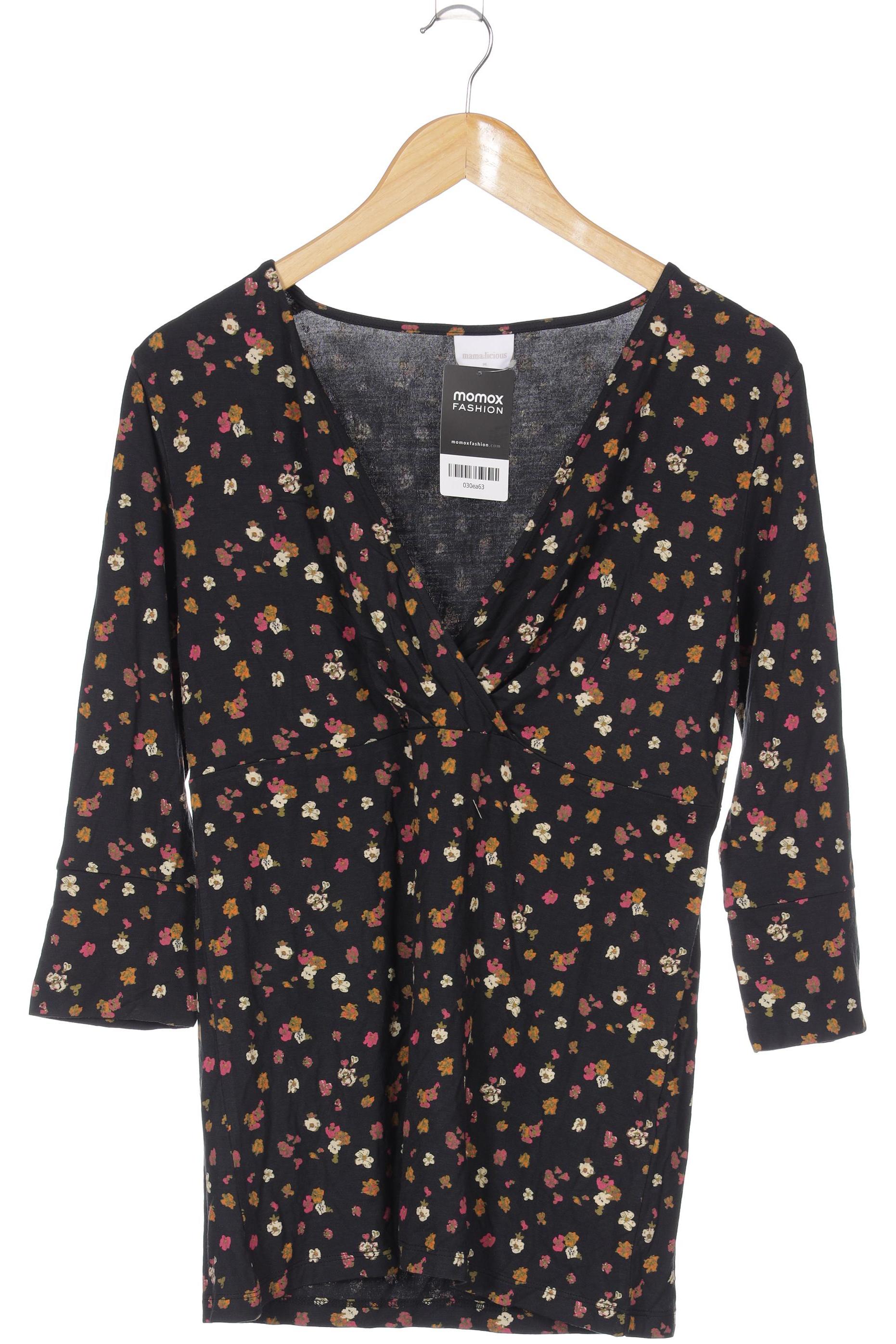 

Mama Licious Damen Langarmshirt, schwarz, Gr. 38