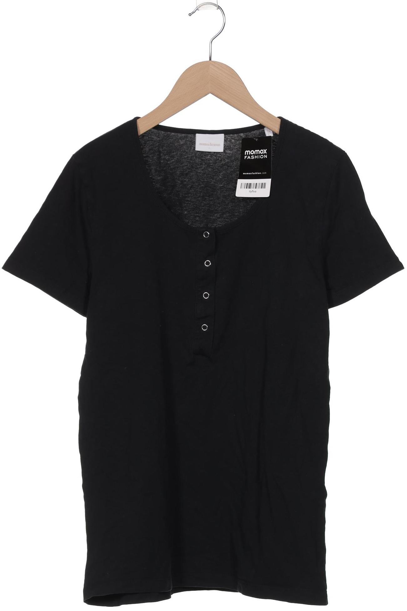 

Mama Licious Damen T-Shirt, schwarz, Gr. 42