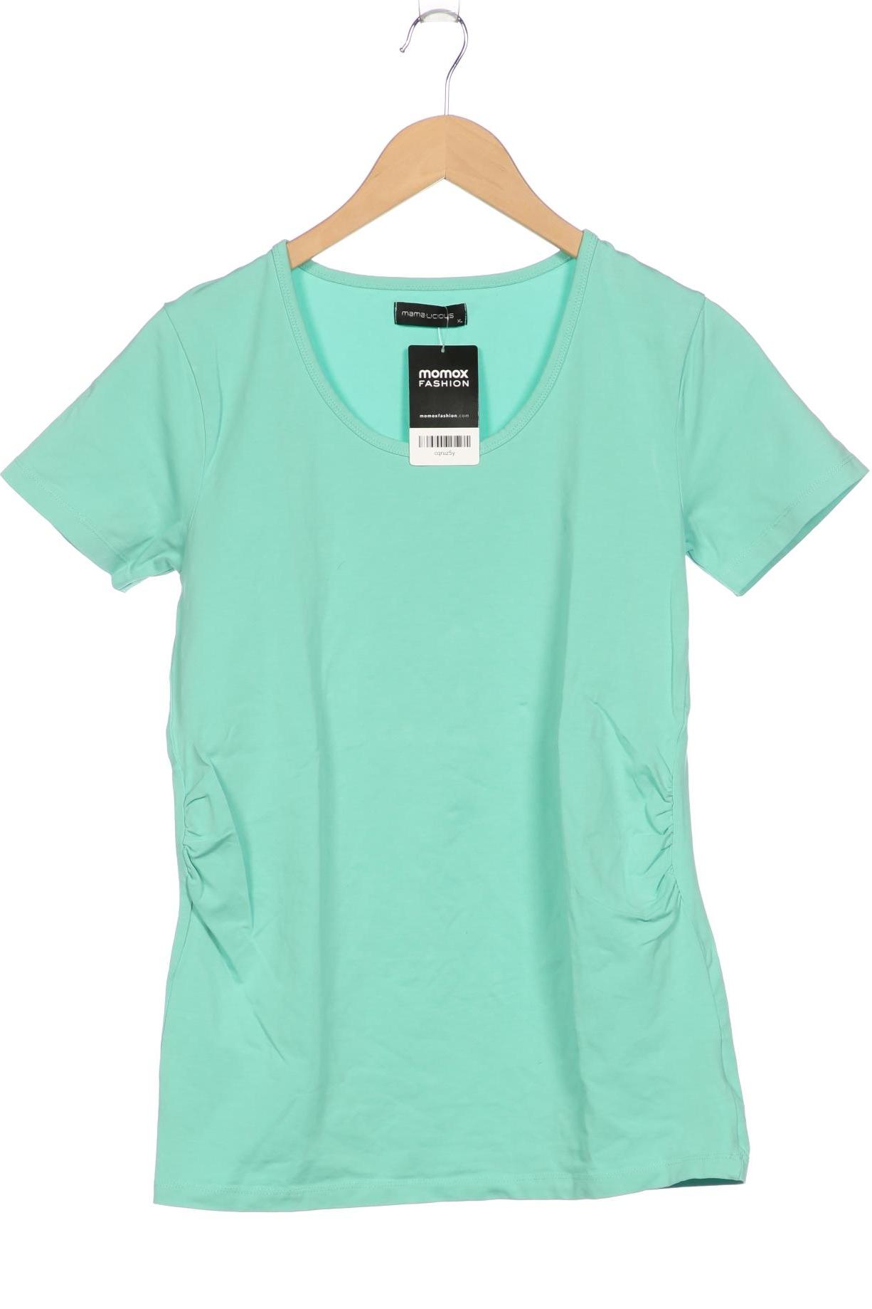 

Mama Licious Damen T-Shirt, türkis, Gr. 44
