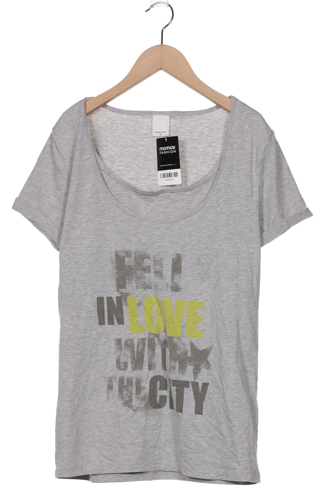

Mama Licious Damen T-Shirt, grau, Gr. 44