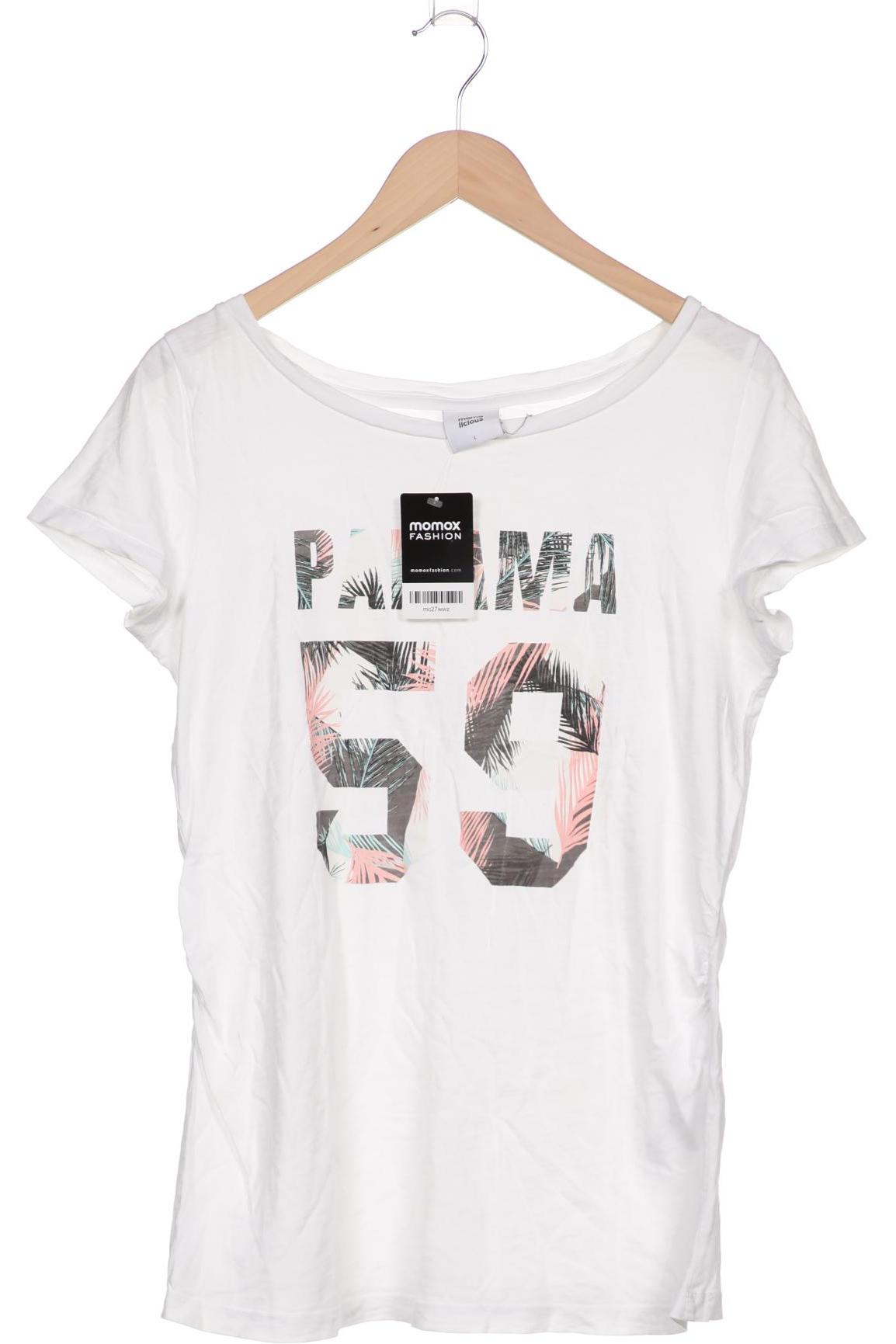 

Mama Licious Damen T-Shirt, weiß, Gr. 42