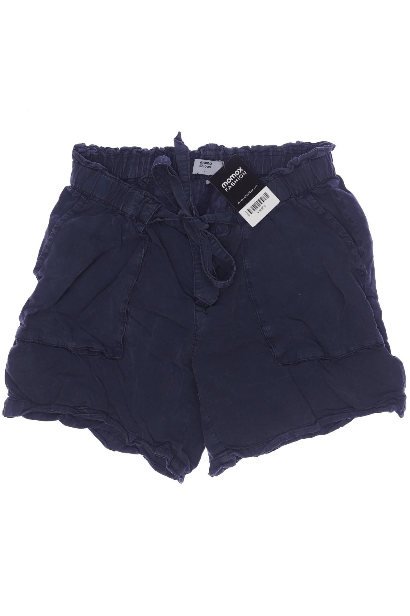 

Mama Licious Damen Shorts, marineblau, Gr. 42