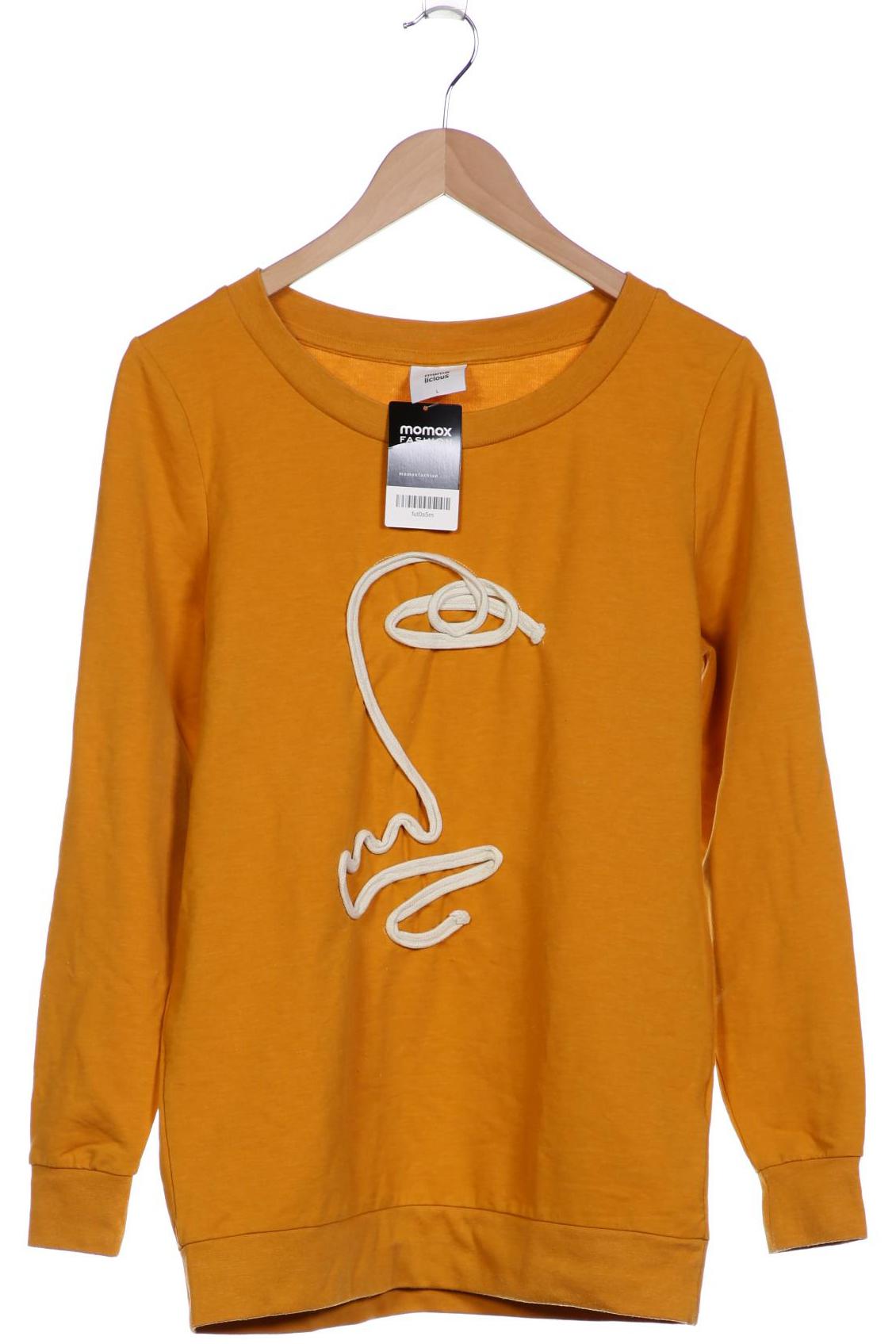 

Mama Licious Damen Langarmshirt, gelb, Gr. 42