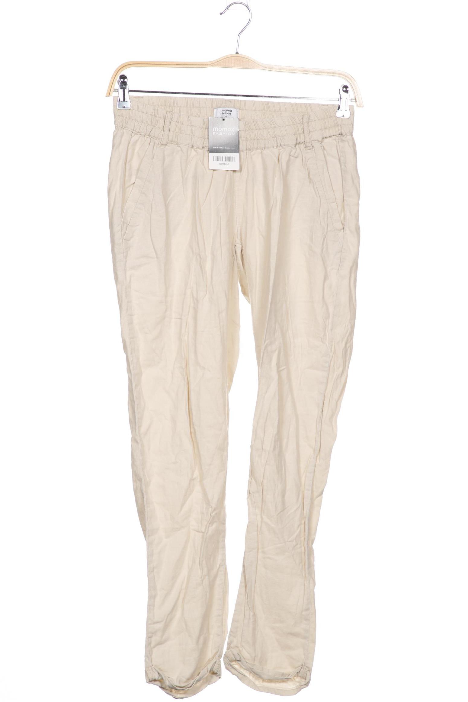 

Mama Licious Damen Stoffhose, beige, Gr. 38