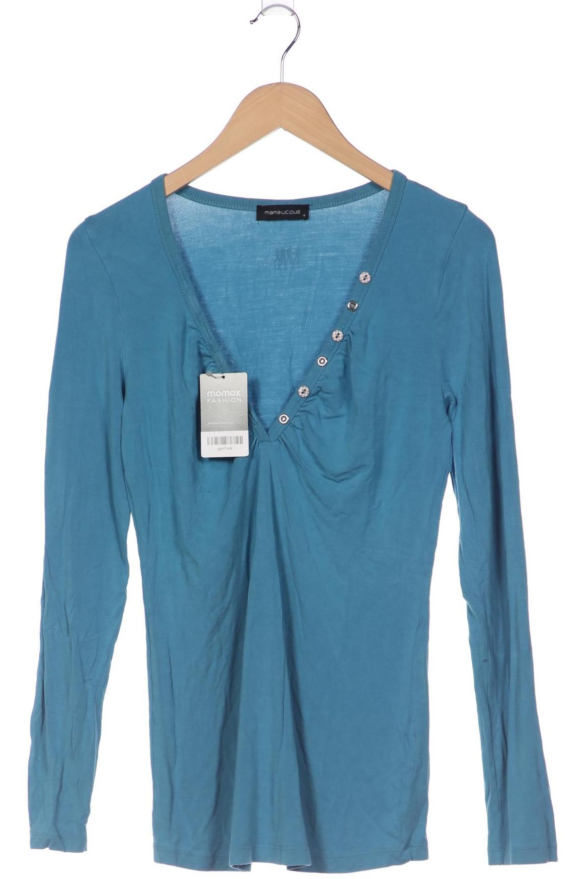 

Mama Licious Damen Langarmshirt, blau, Gr. 38