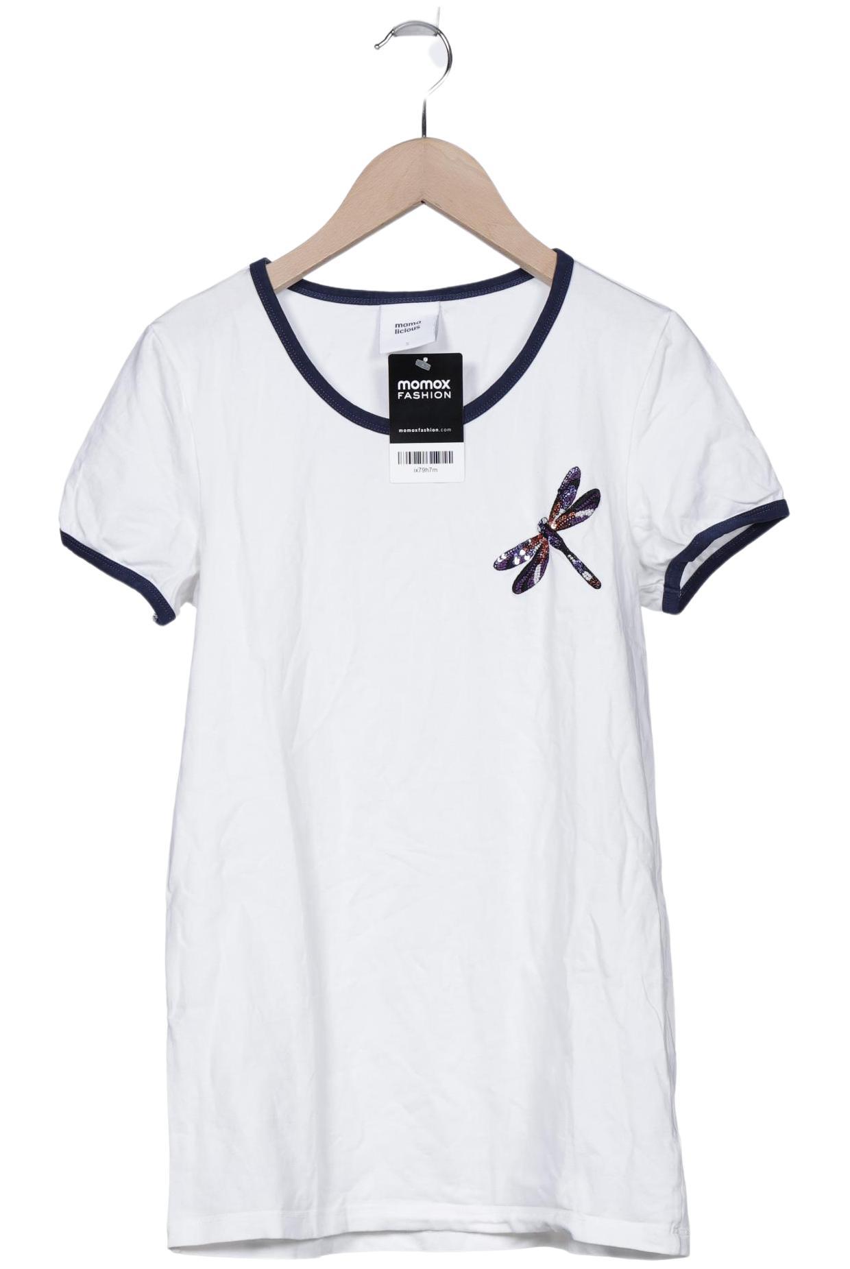 

Mama Licious Damen T-Shirt, weiß, Gr. 36