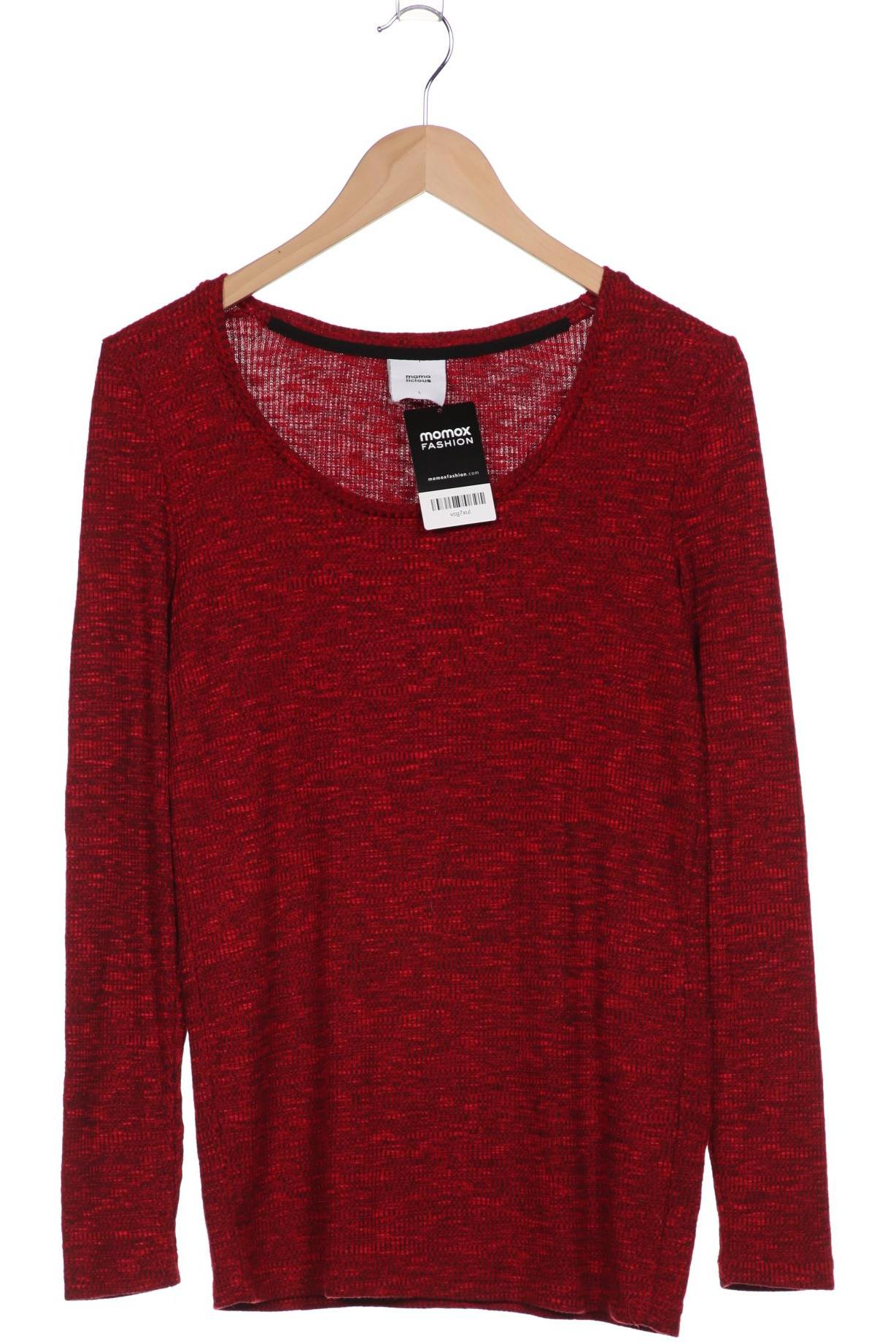 

Mama Licious Damen Langarmshirt, rot