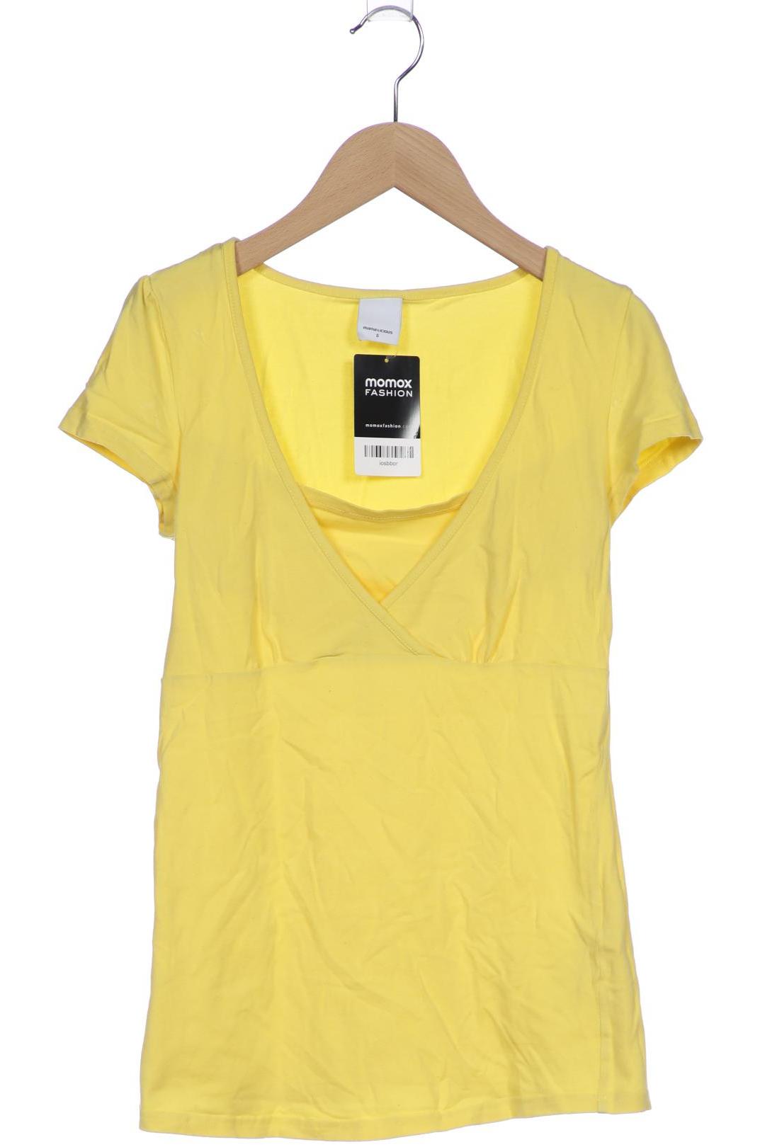

Mama Licious Damen T-Shirt, gelb, Gr. 36