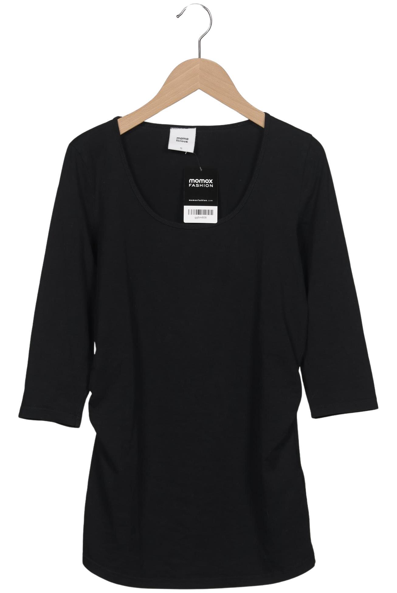 

Mama Licious Damen Langarmshirt, schwarz, Gr. 36