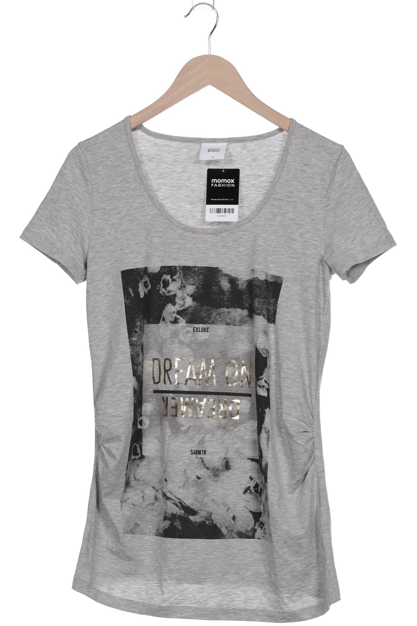 

Mama Licious Damen T-Shirt, grau, Gr. 38